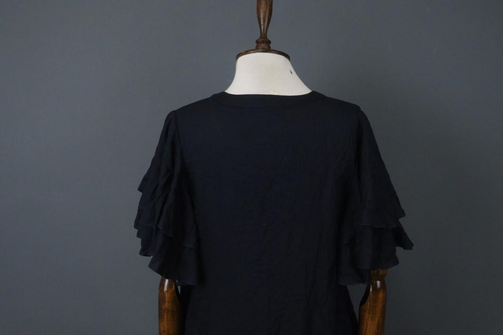 Free People Free People Navy 100%Rayon Call Me Later Bodysuit Size S Size ONE SIZE - 10 Thumbnail