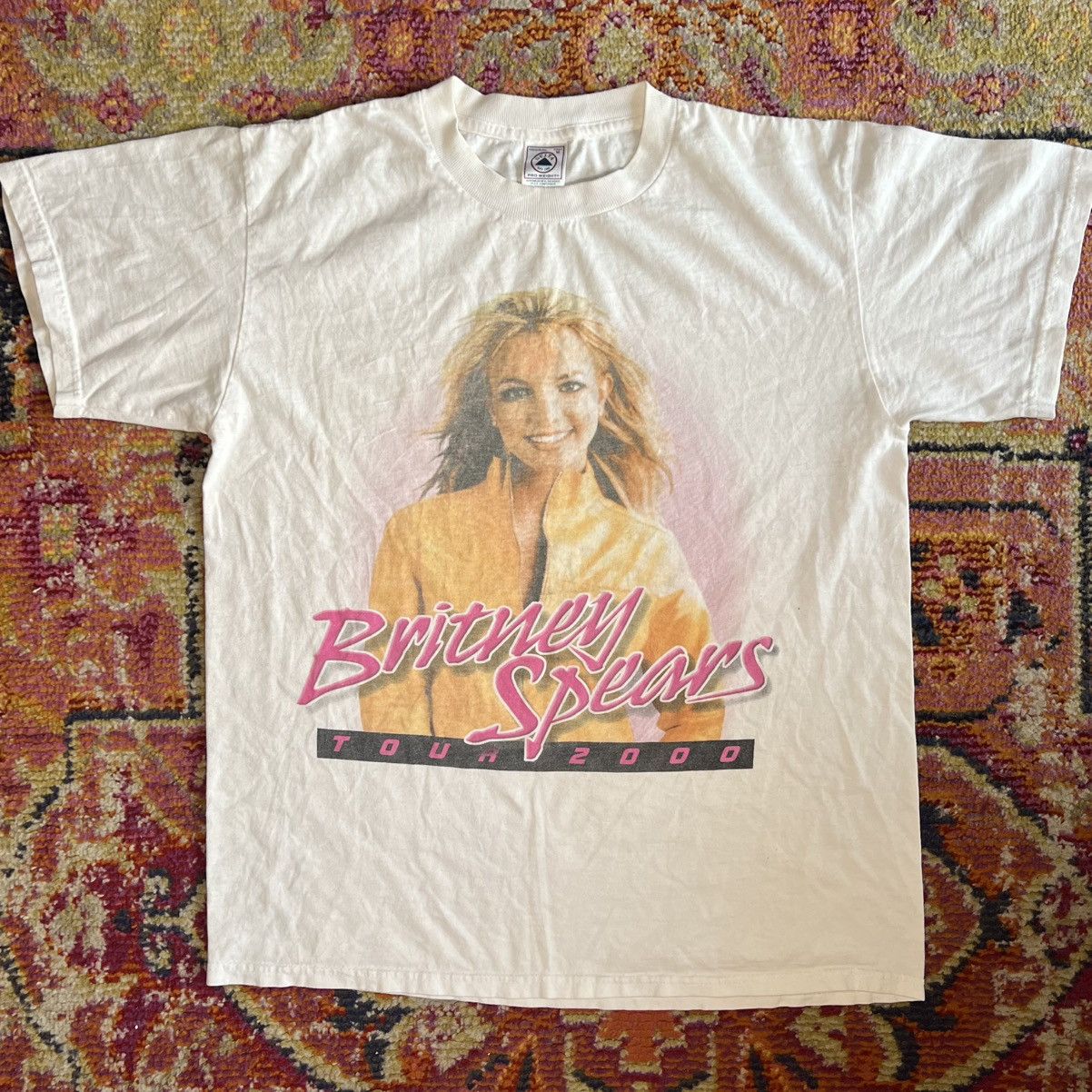 Delta Vintage Britney Spears Oops Tour 2000 T Shirt Y2K Size M Size M / US 6-8 / IT 42-44 - 1 Thumbnail