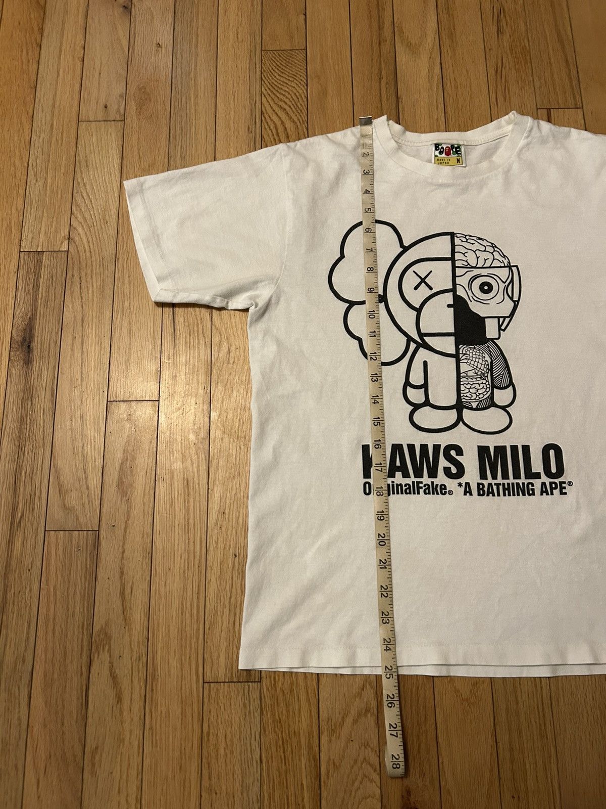 Bape Bape x Kaws Original Fake Tee Size US M / EU 48-50 / 2 - 8 Thumbnail