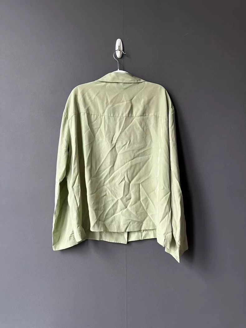 Loewe LOEWE Pocket Big Logo Silk Shirt Size XS / US 0-2 / IT 36-38 - 2 Thumbnail