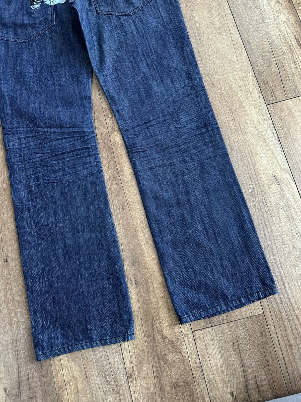 Affliction Affliction NEW Vintage Y2K Jeans Pants Embroidered Logo Size US 38 / EU 54 - 5 Thumbnail