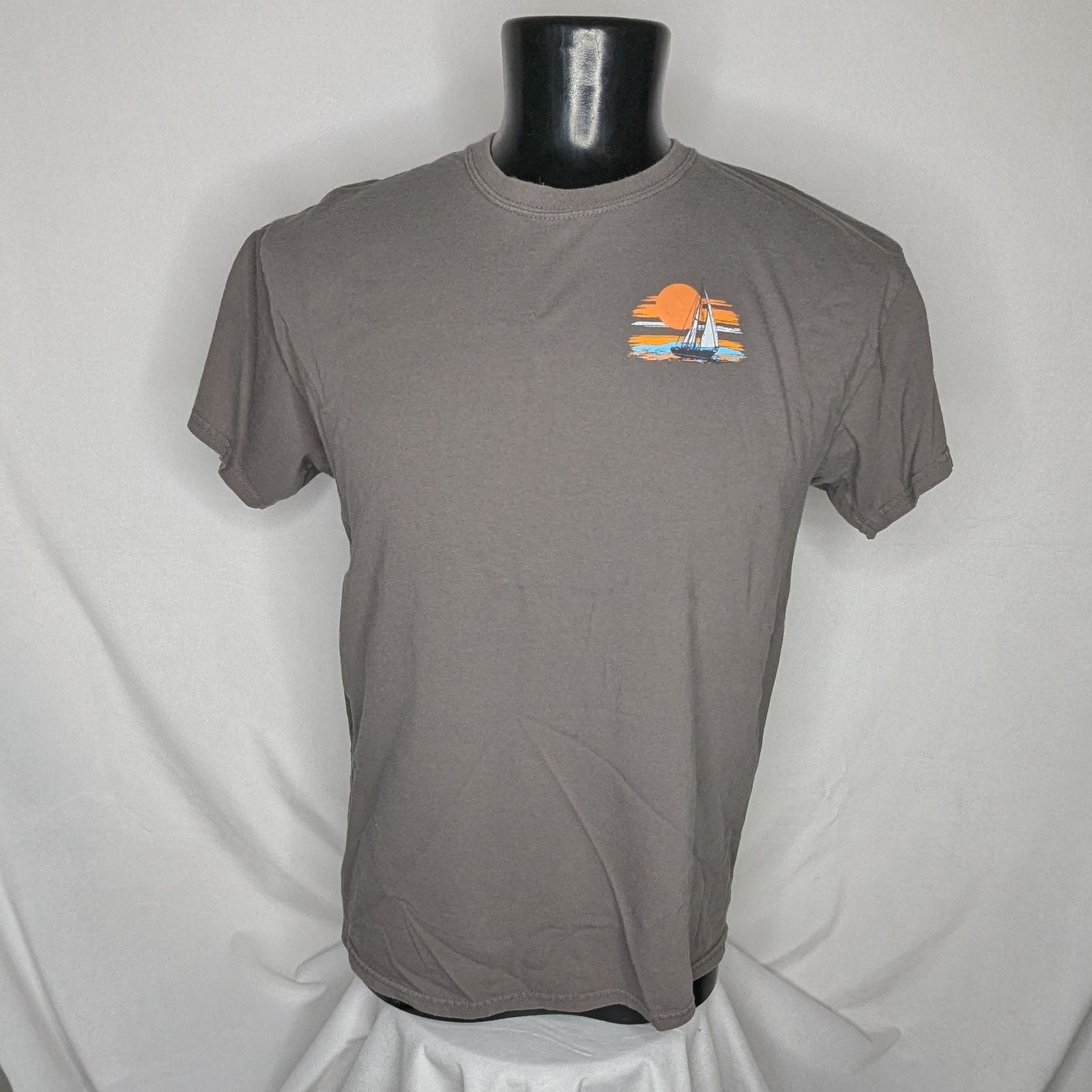 Croft & Barrow Croft Barrow Men's Graphic T-shirt for Men Large Gray Size US L / EU 52-54 / 3 - 1 Thumbnail