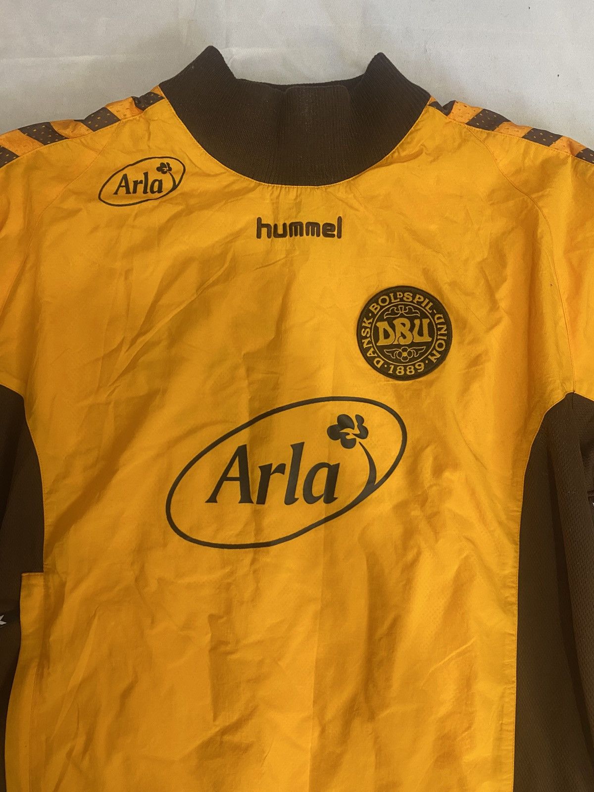 Hummel Denmark 2002 Hummel Player Issue Rare Training Top Size L Size US L / EU 52-54 / 3 - 2 Thumbnail
