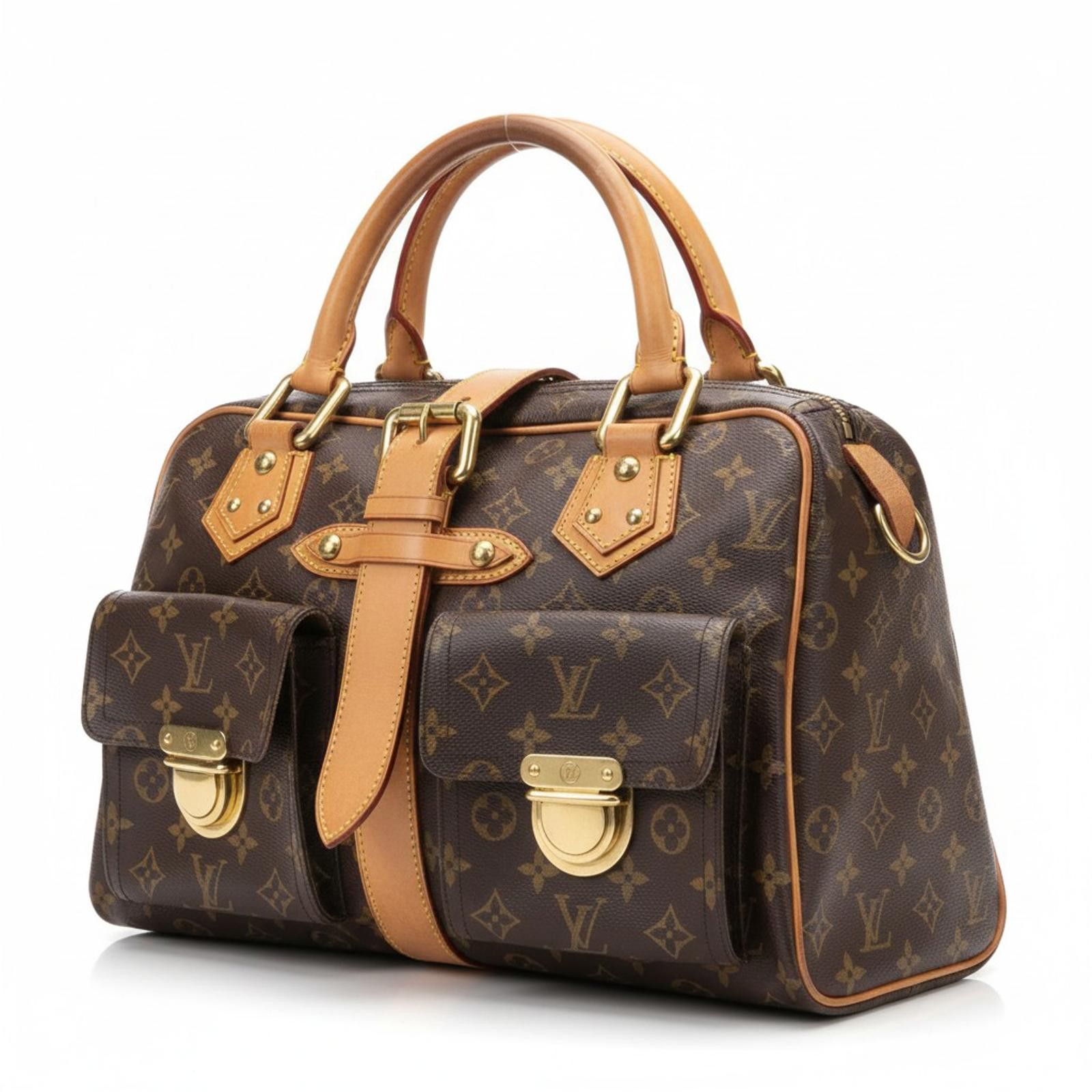 Louis Vuitton Louis Vuitton - Monogram Manhattan Canvas Dual Front Size ONE SIZE - 1 Thumbnail