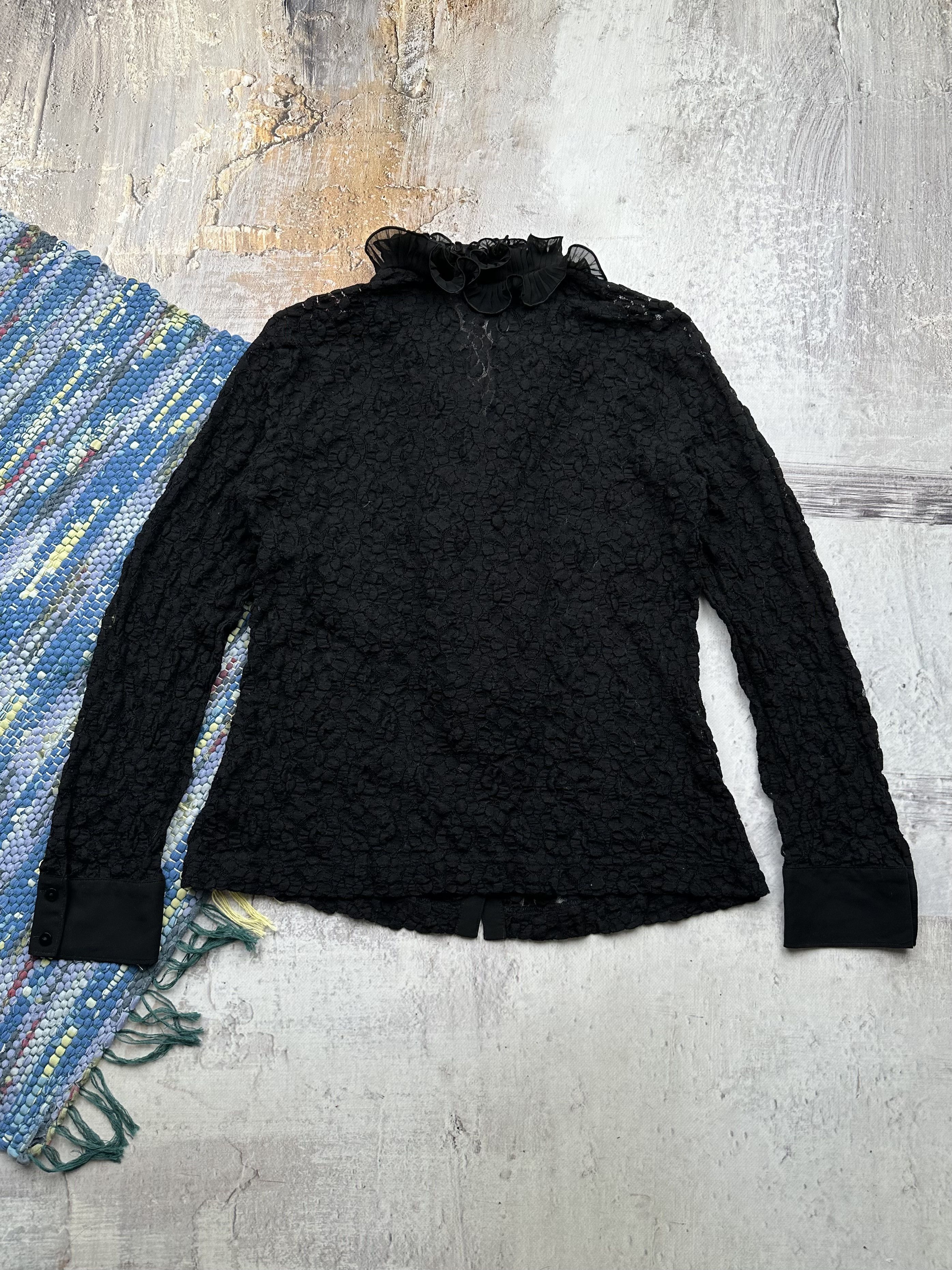 Vintage Vintage Lace Blouse A121(118) Size L / US 10 / IT 46 - 5 Thumbnail
