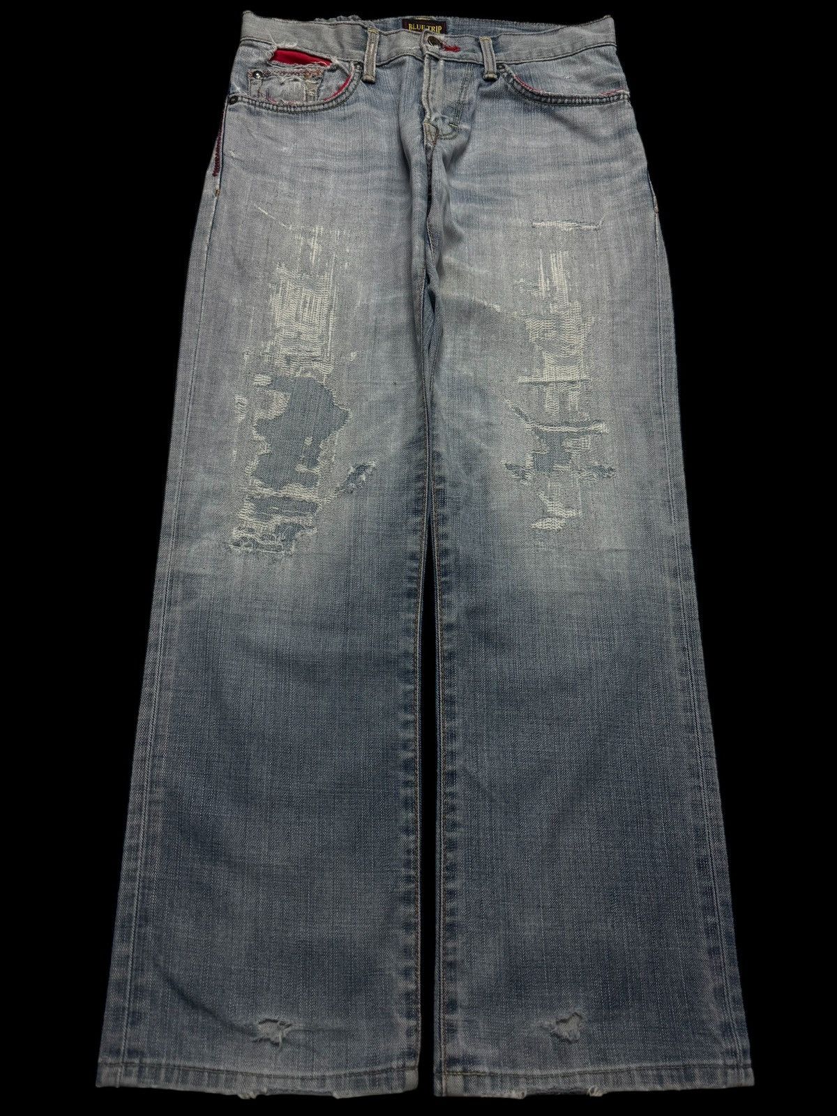Edwin INSANE SASHIKO BORO 90s EDWIN JEANS Size US 29 - 1 Thumbnail
