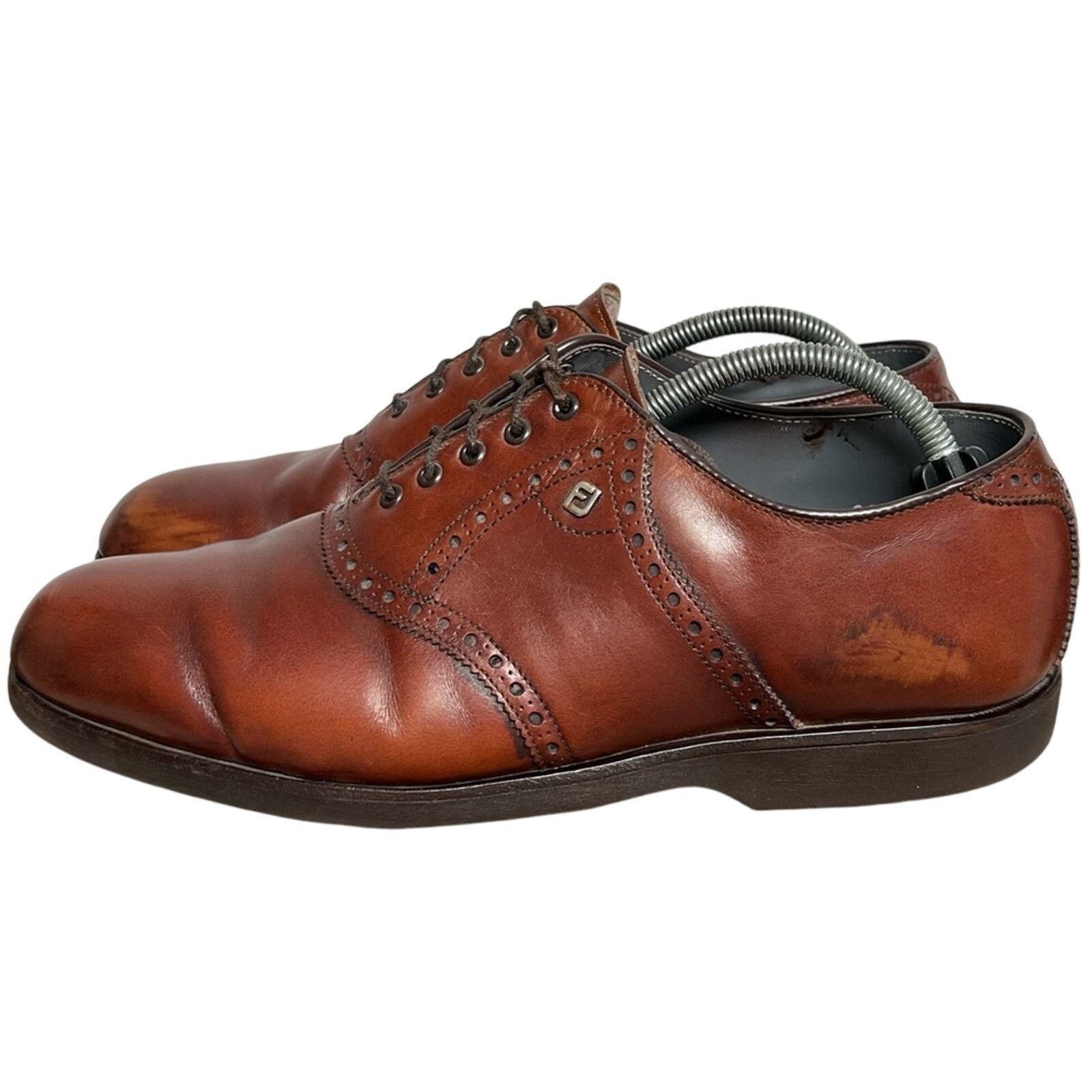 Footjoy Footjoy 10D Classic Dry Golf Shoes 55728 Made In USA VIBRAM Size US 10 / EU 43 - 1 Thumbnail