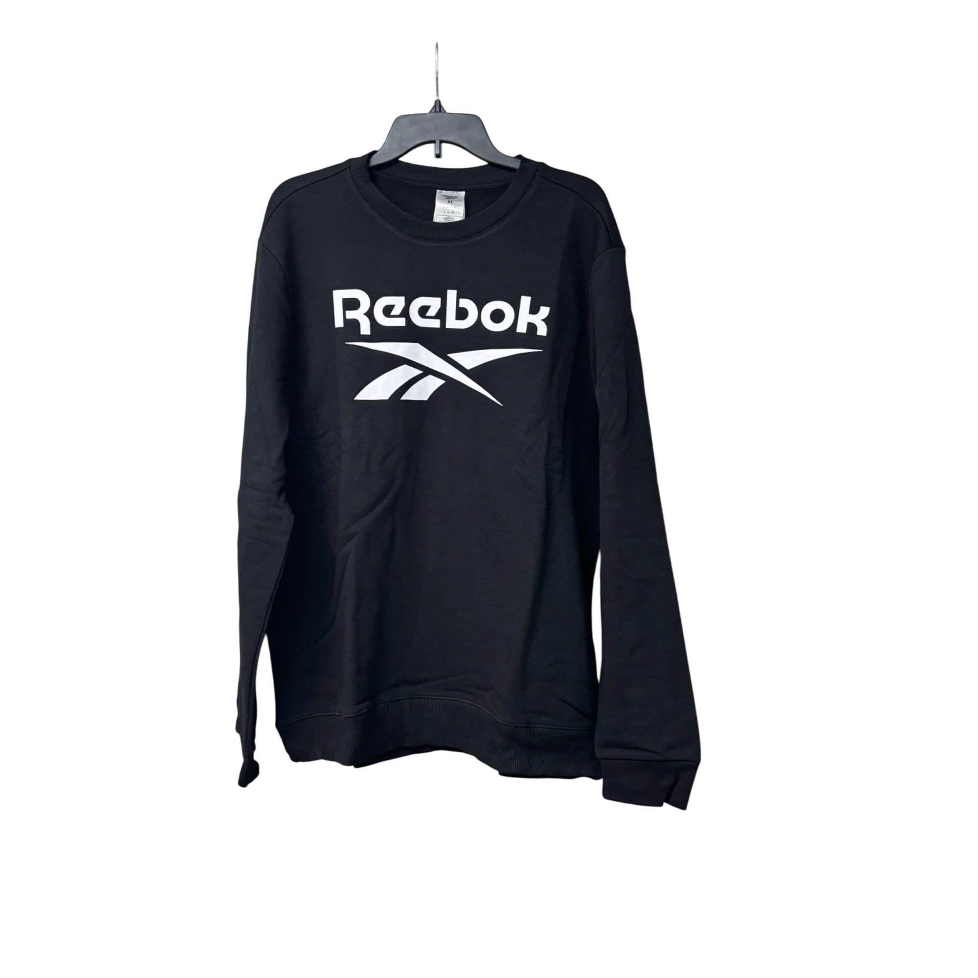Reebok Reebok Men's Identity Big Logo Crew in Black, Sz. XL Size US XL / EU 56 / 4 - 2 Thumbnail