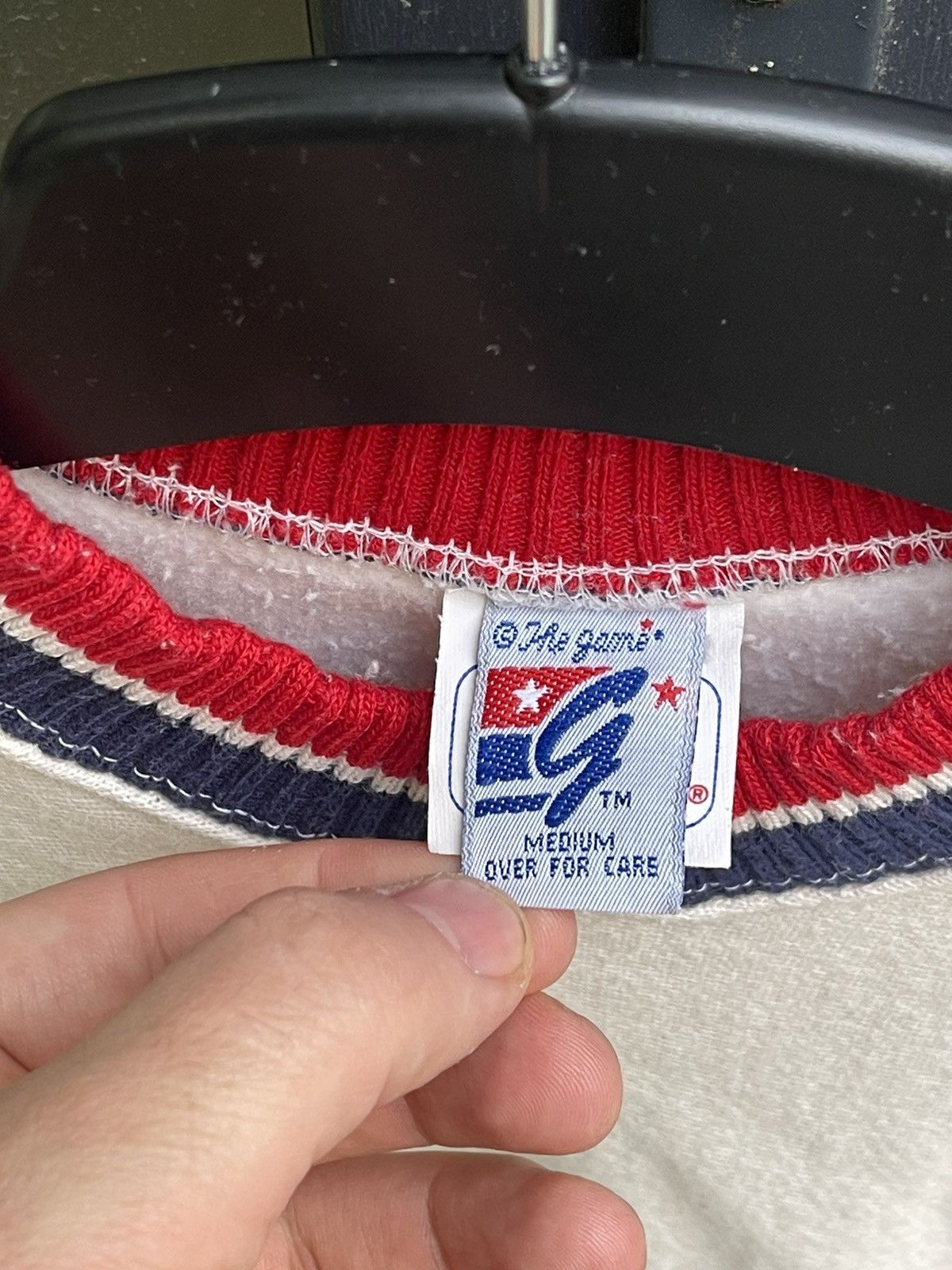 MLB 1992 The Game Atlanta Braves Grail Milk vintage Sweatshirt Size US L / EU 52-54 / 3 - 16 Thumbnail