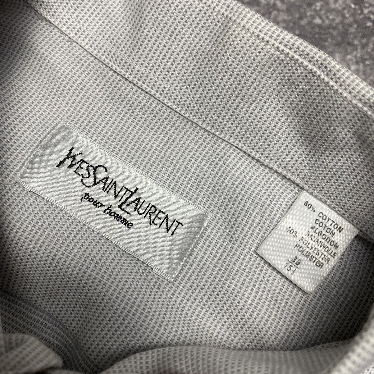 Yves Saint Laurent Luxury Yves Saint Lauren Small Logo Basic designer shirt Size US M / EU 48-50 / 2 - 5 Thumbnail