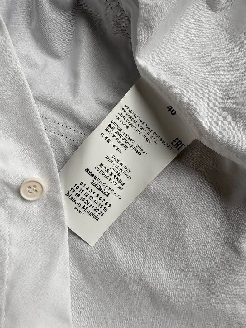 Maison Margiela Maison Margiela Oganza double-layer shirt Size S / US 4 / IT 40 - 8 Thumbnail