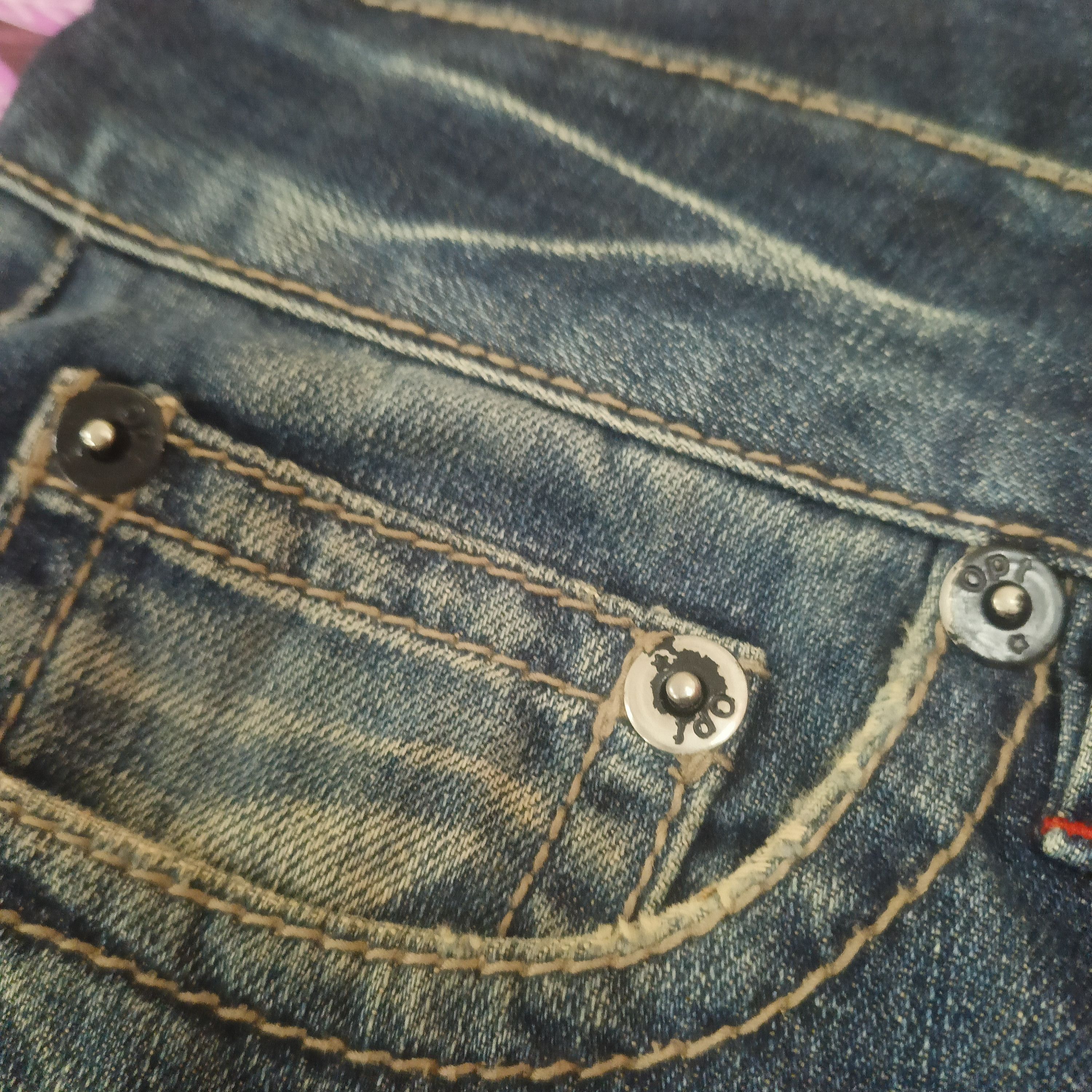 Japanese Brand Japanese Matrix Opt jeans flared Distressed jeans Size US 31 - 8 Thumbnail