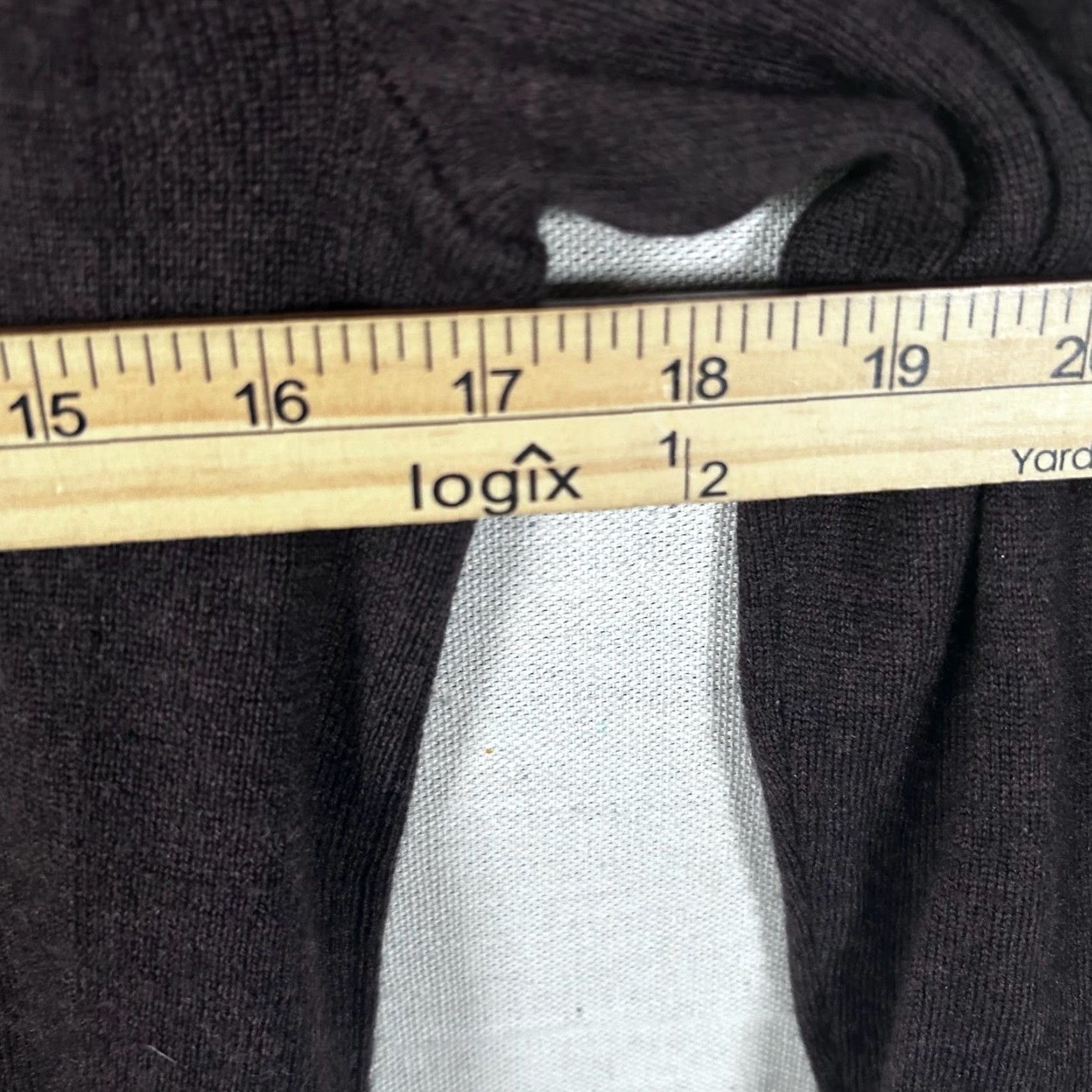Express Express Mens Small Brown 100% Merino Wool Quarter Zip Pullover Sweater Conscious Size US S / EU 44-46 / 1 - 5 Thumbnail