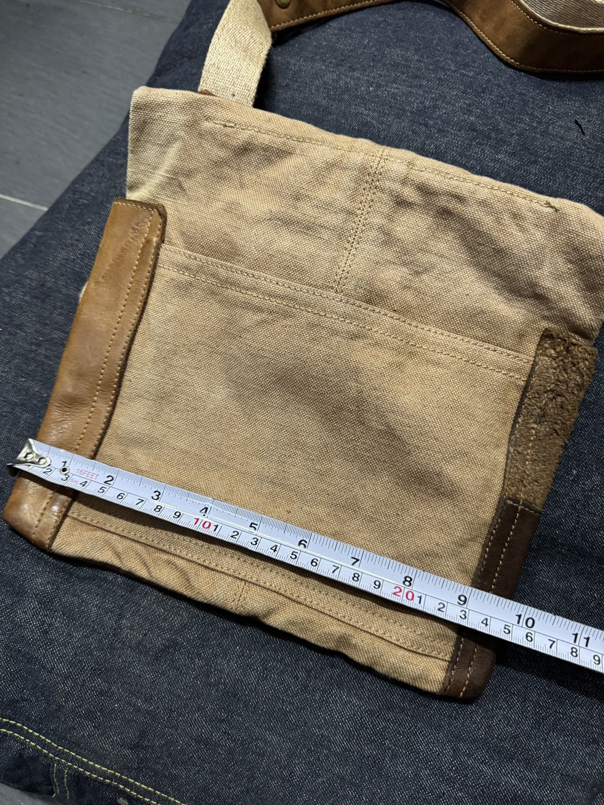 Vintage Japanese Brand Craft Leather Sling bag Size ONE SIZE - 6 Thumbnail