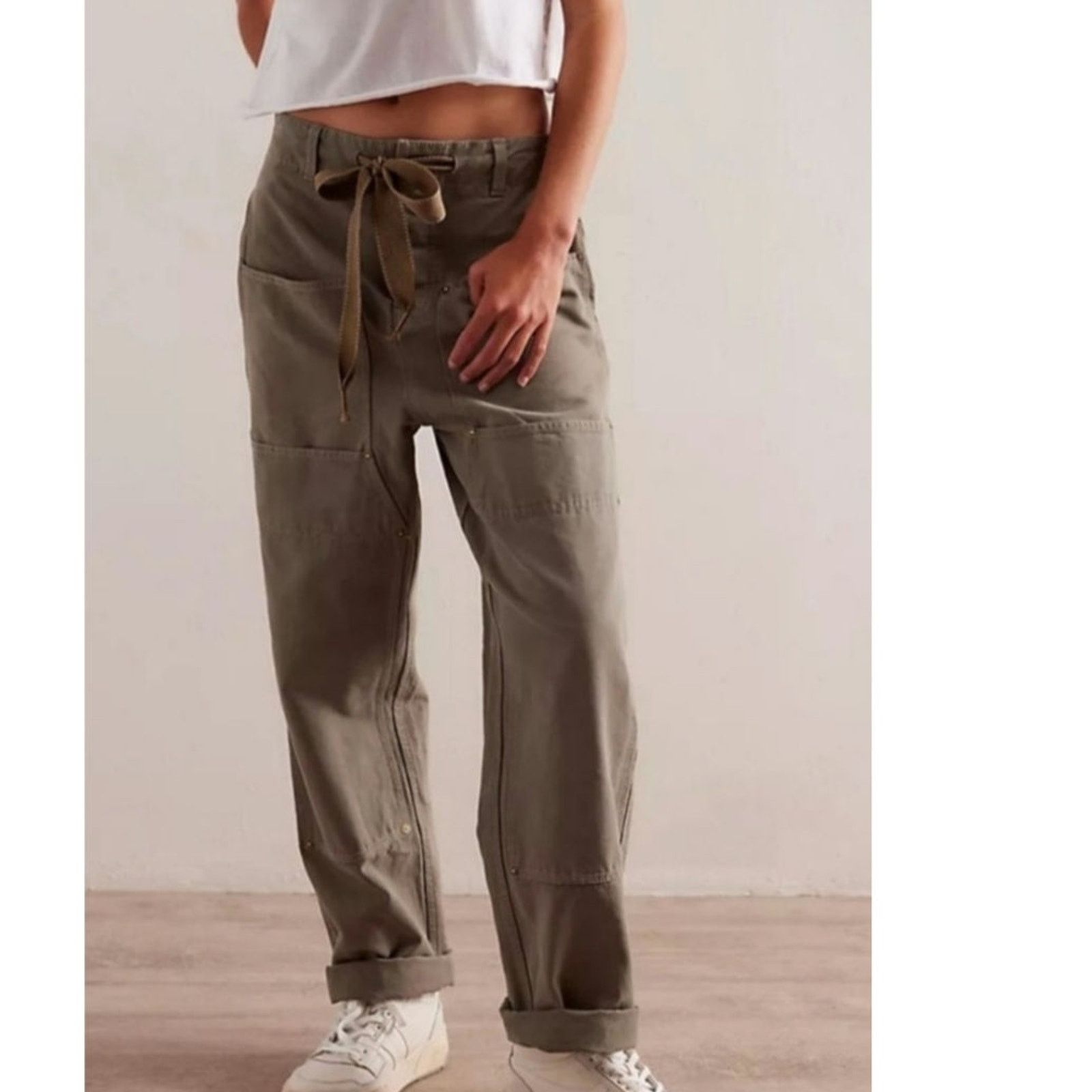 Free People NWT We The Free Hayden Carpenter Pull-On Pants $148 Medium Size 32" / US 10 / IT 46 - 5 Thumbnail
