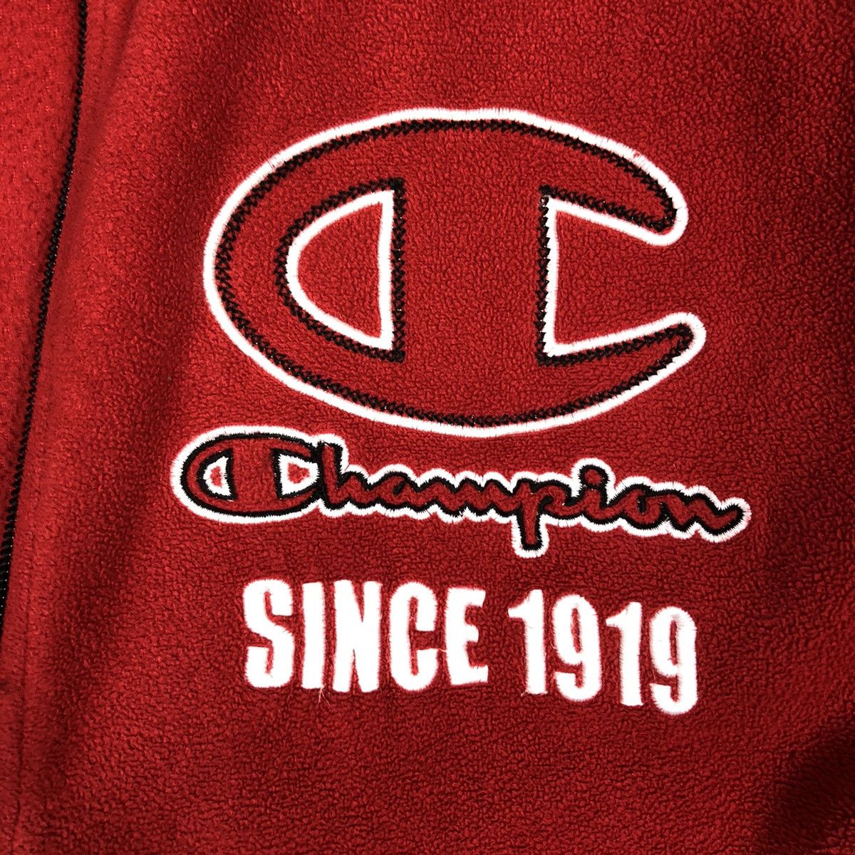 Champion × Japanese Brand × Vintage Champion Fleece Sweatshirt Jacket Medium #A3 Size US M / EU 48-50 / 2 - 16 Thumbnail