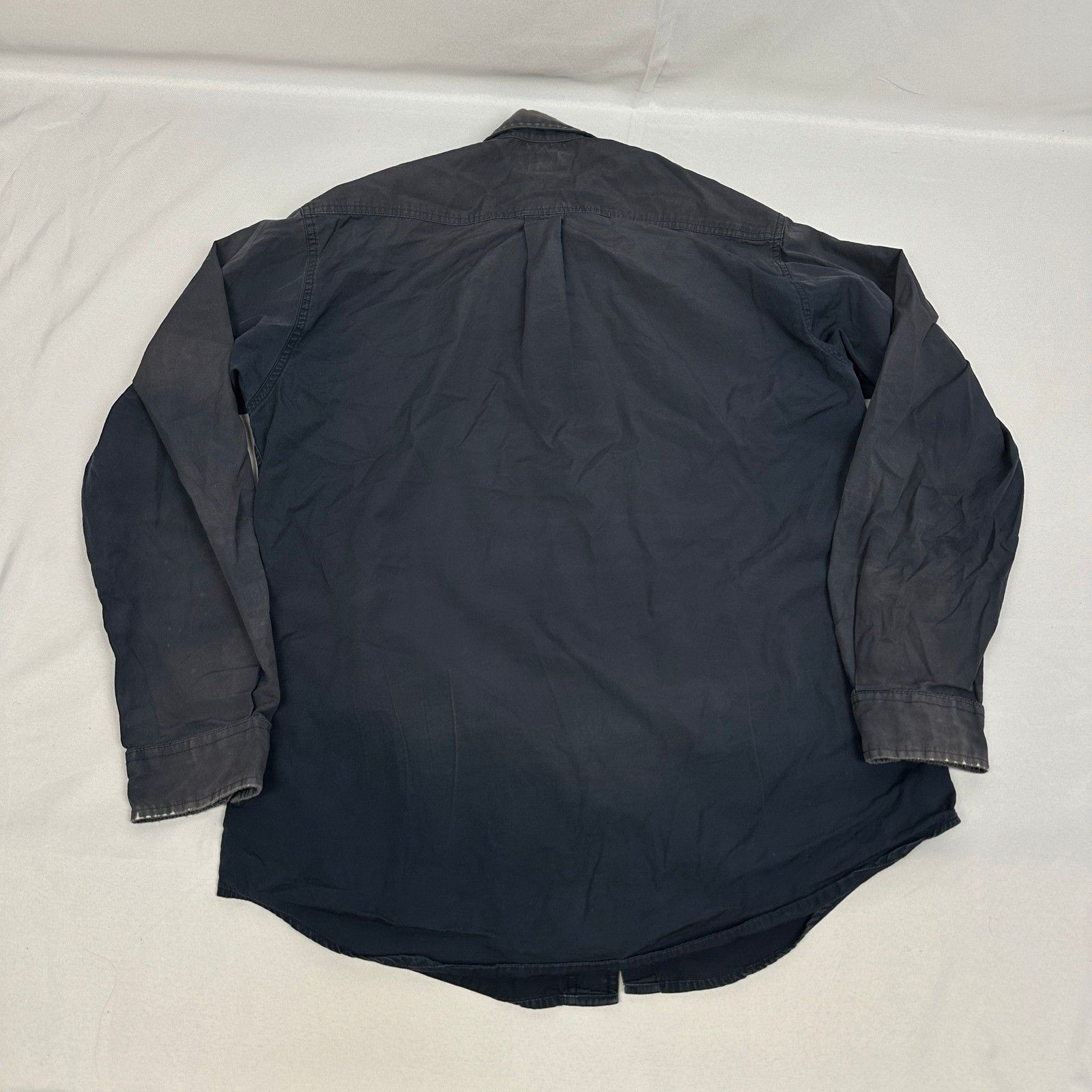 Carhartt Vintage Carhartt Men's L Tall Work Shirt Button Up Navy Size US L / EU 52-54 / 3 - 5 Thumbnail