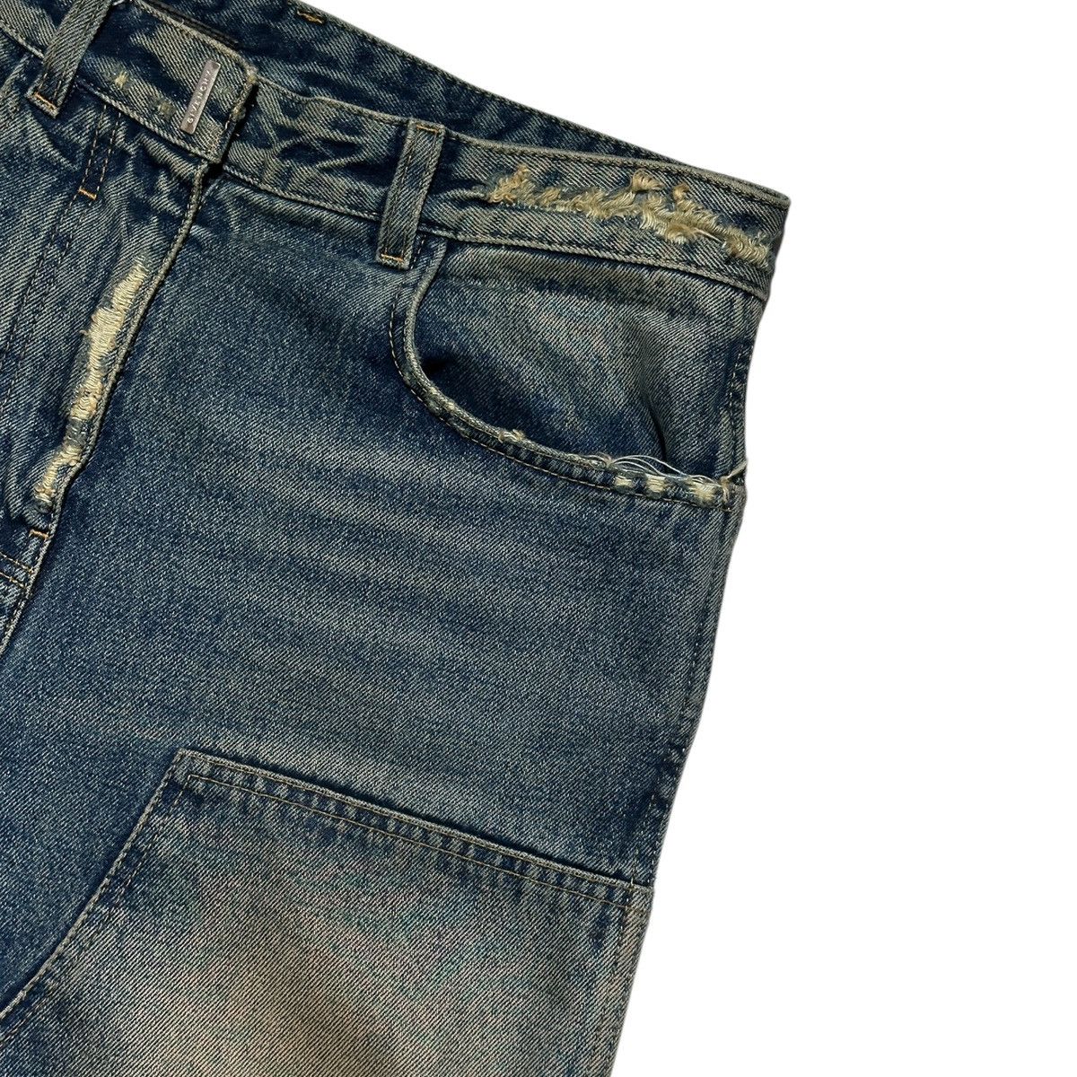 Givenchy $2,000 wide leg oversized carpenter denim Size US 31 - 2 Thumbnail
