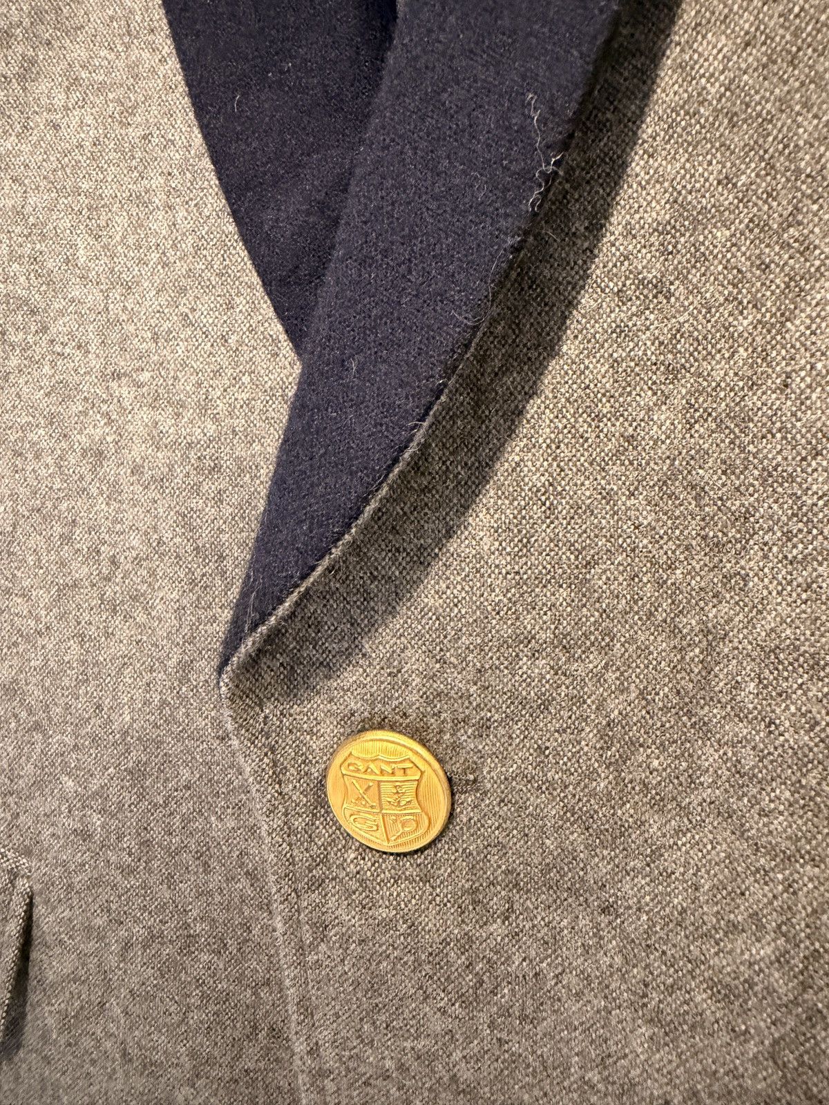 Gant Rugger Gant Rugger Shawl Collar Suit Size 36S - 3 Thumbnail
