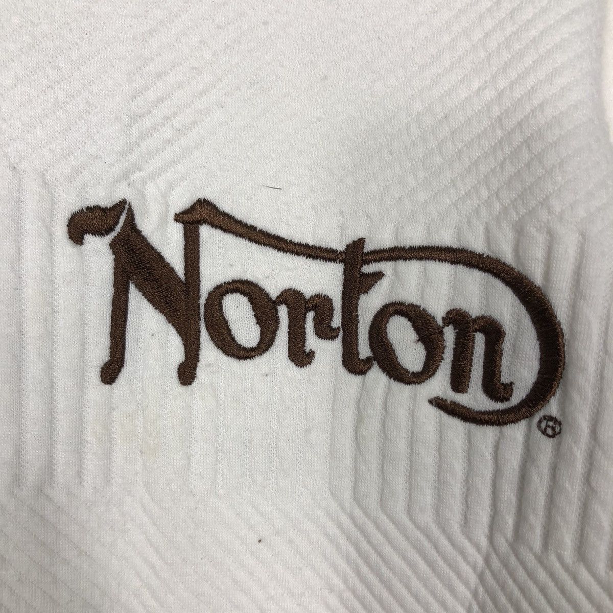 Japanese Brand Vintage Sweatshirt Norton Big Logo Design Biker Punk Design Size US L / EU 52-54 / 3 - 14 Thumbnail