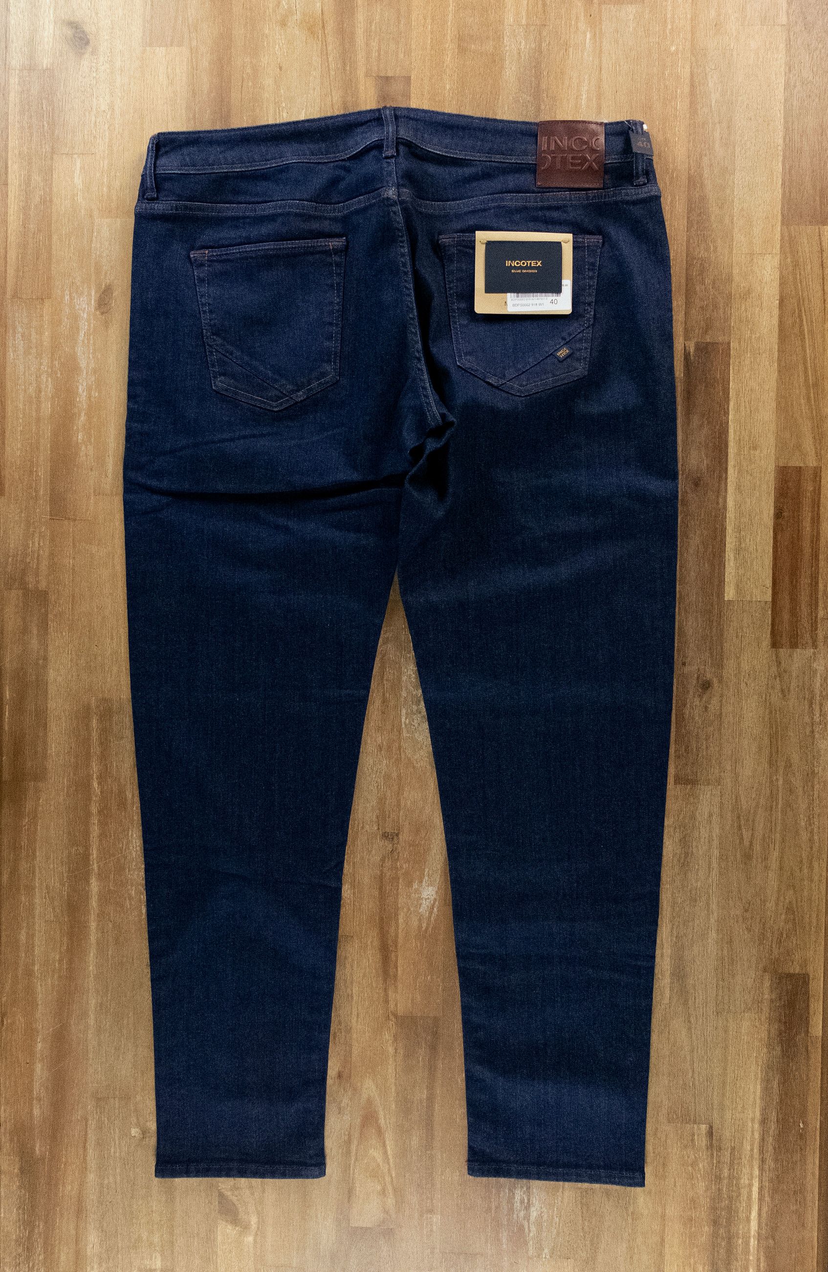 Incotex INCOTEX Blue Division tapered leg navy blue jeans Size 40 Size US 40 / EU 56 - 7 Thumbnail