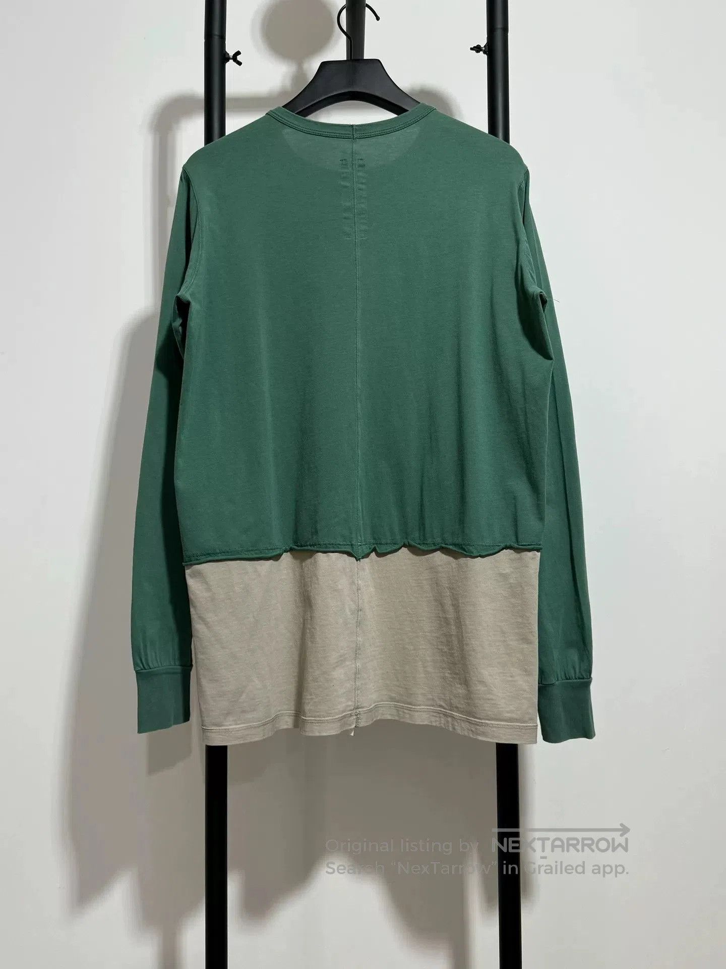 Rick Owens rick owens long sleeve t. Size US L / EU 52-54 / 3 - 2 Thumbnail