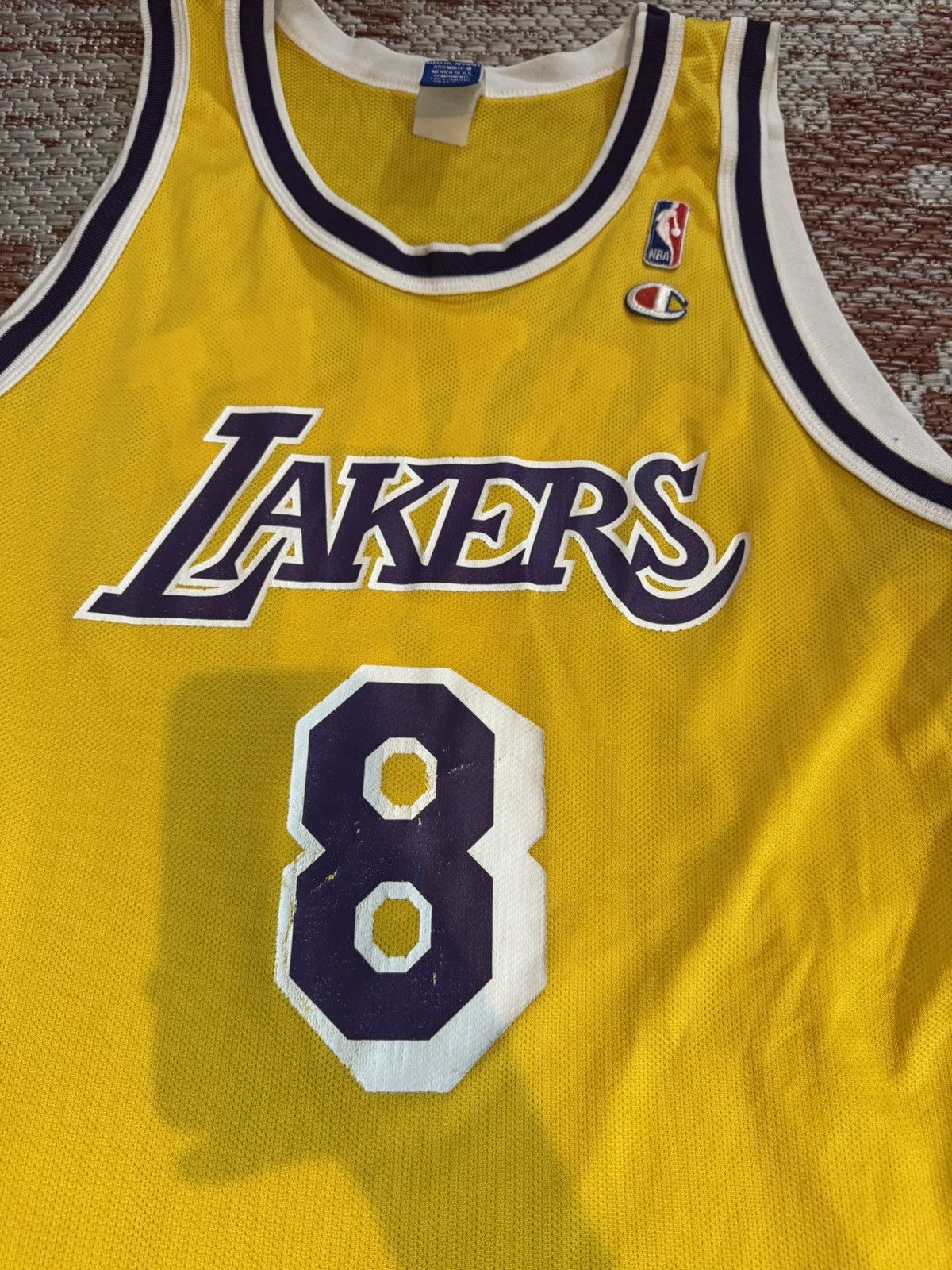 Champion Rare Kobe Bryant Lakers Jersey Size 48 Champion Yellow Size US XL / EU 56 / 4 - 4 Thumbnail