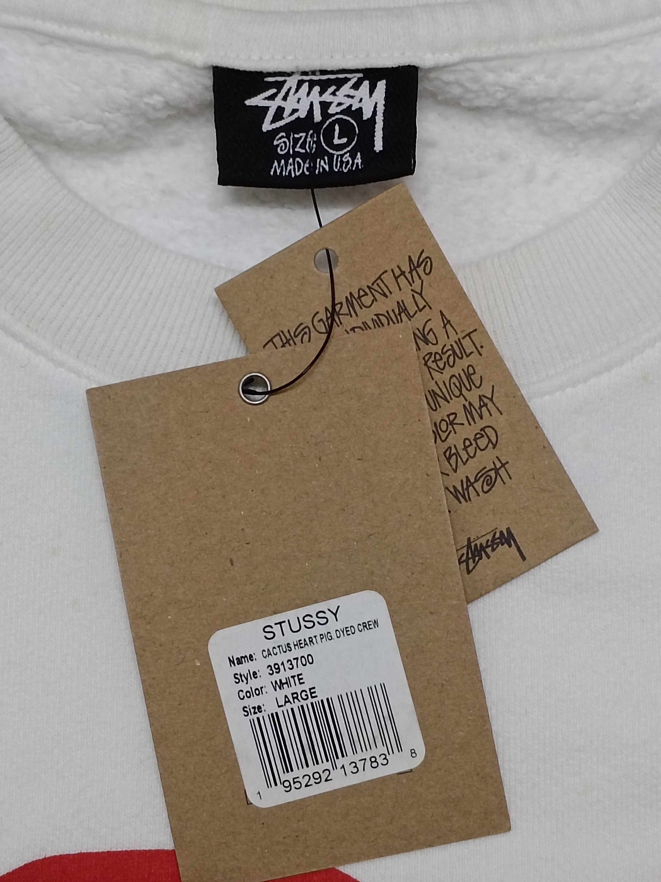 Cactus Plant Flea Market × Stussy Stussy X CPFM Crew Sweatshirt Size US L / EU 52-54 / 3 - 5 Thumbnail