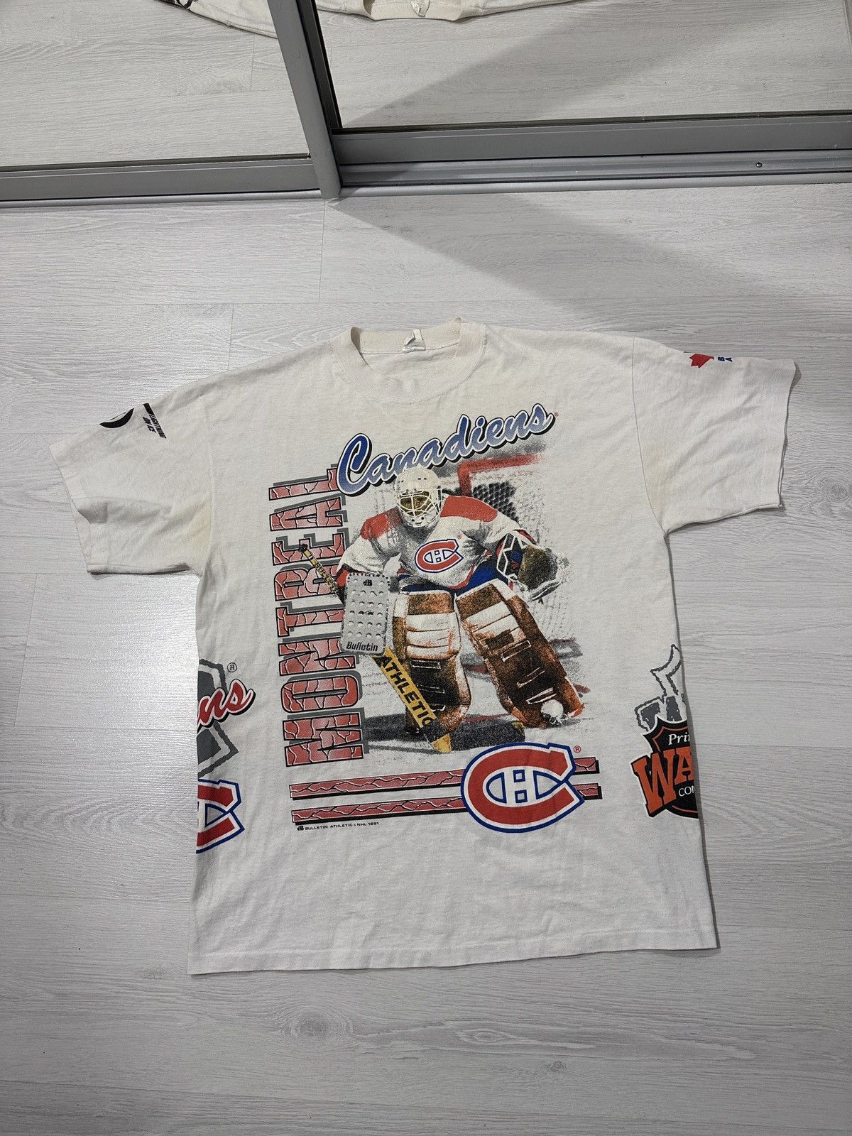 Other Vintage 1991 Montreal Canadiens Bulletin Athletic One Size Size US XL / EU 56 / 4 - 17 Thumbnail