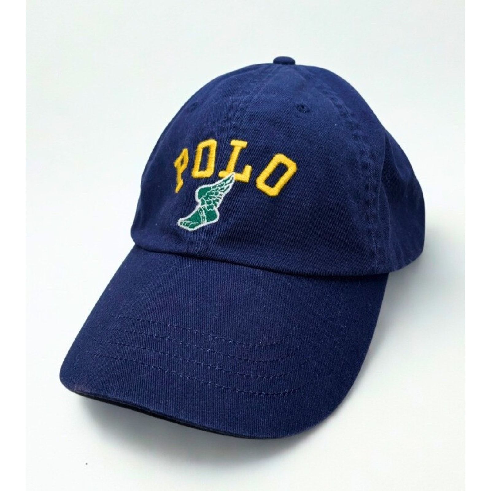 Polo Ralph Lauren Polo Ralph Lauren P-Wing Foot Adjustable Hat Leather Strap Size ONE SIZE - 6 Thumbnail
