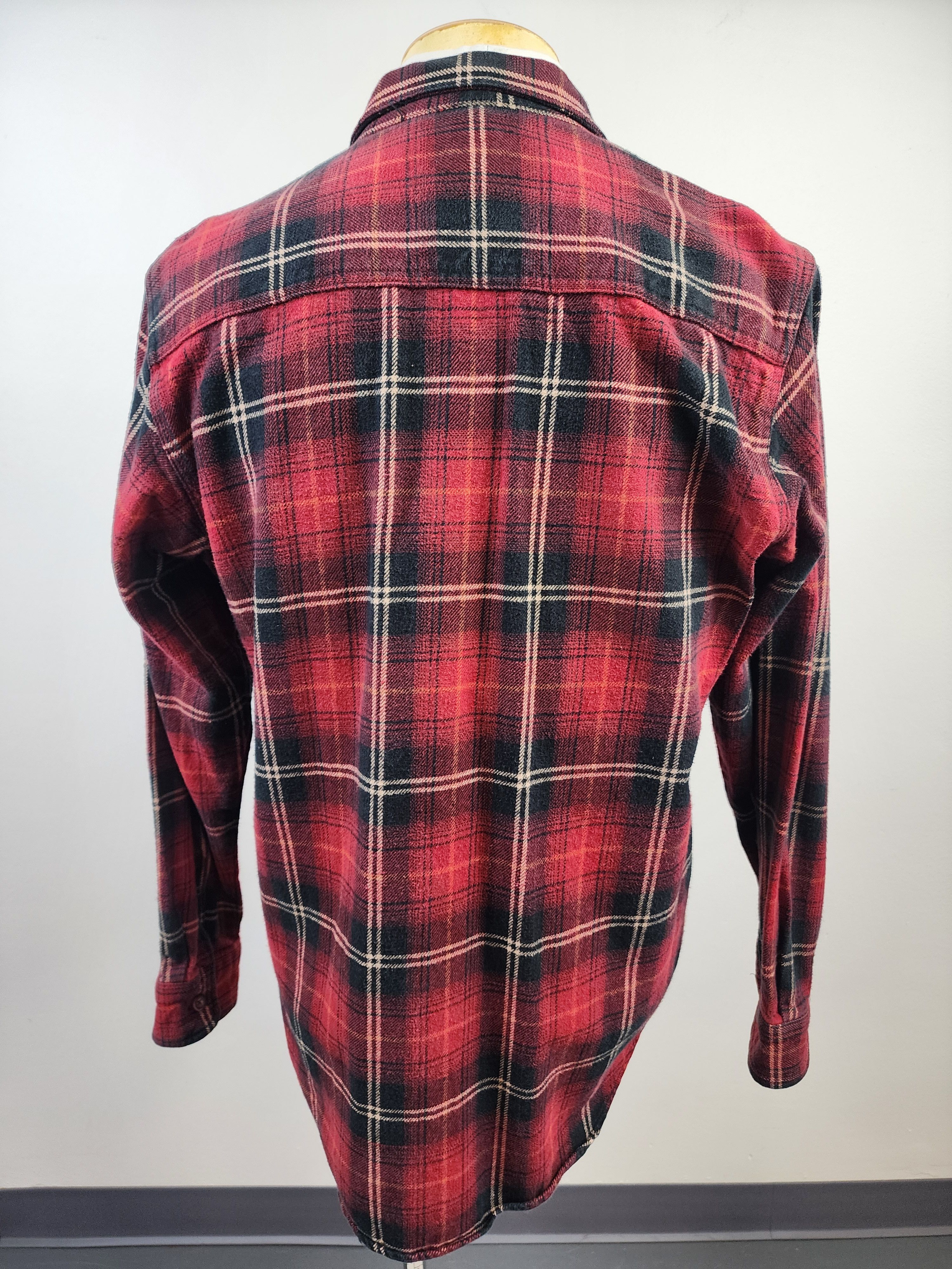 Lumberjack CE Schmidt Workwear Red Plaid Work Shacket Shirt Size US L / EU 52-54 / 3 - 3 Thumbnail
