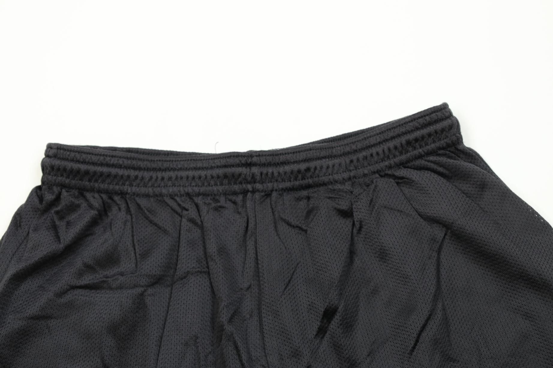 Vintage Vintage 90s Streetwear Mesh Above Knee Shorts Black USA Size US 32 / EU 48 - 2 Thumbnail