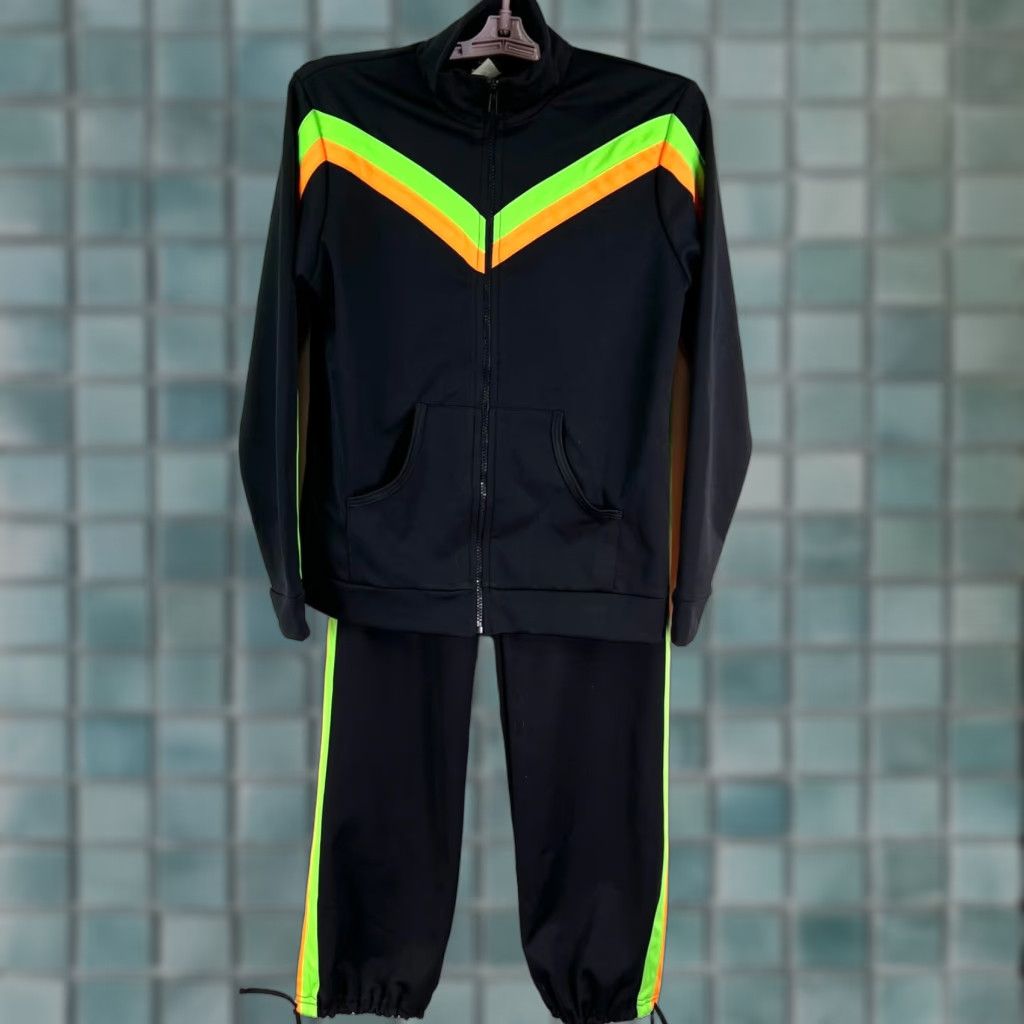 Vintage Y2K Next Concept Track Suit Men's Size XS Black Polyester