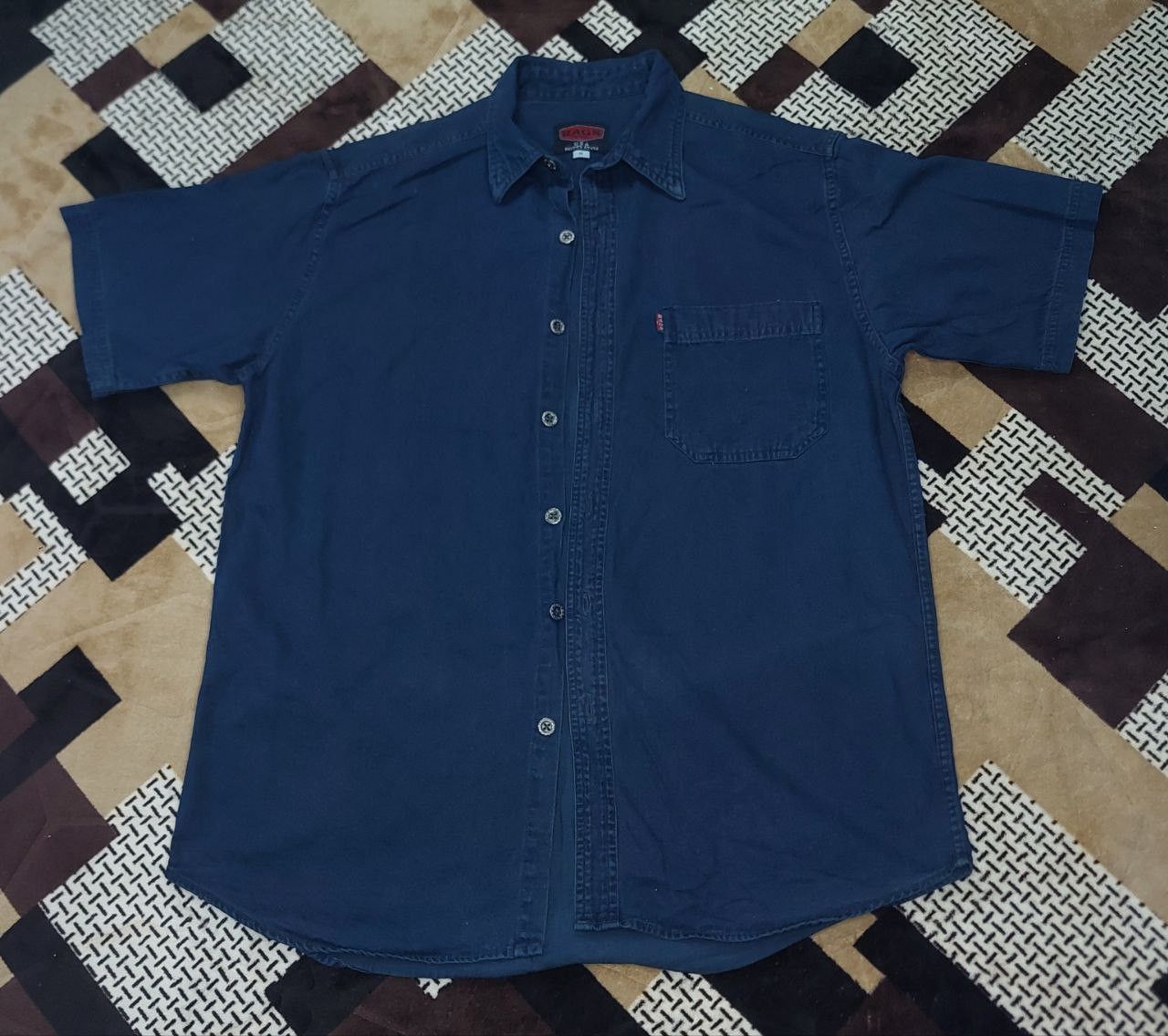 Rag & Bone Rags Navy Blue Shirt Size US M / EU 48-50 / 2 - 1 Thumbnail