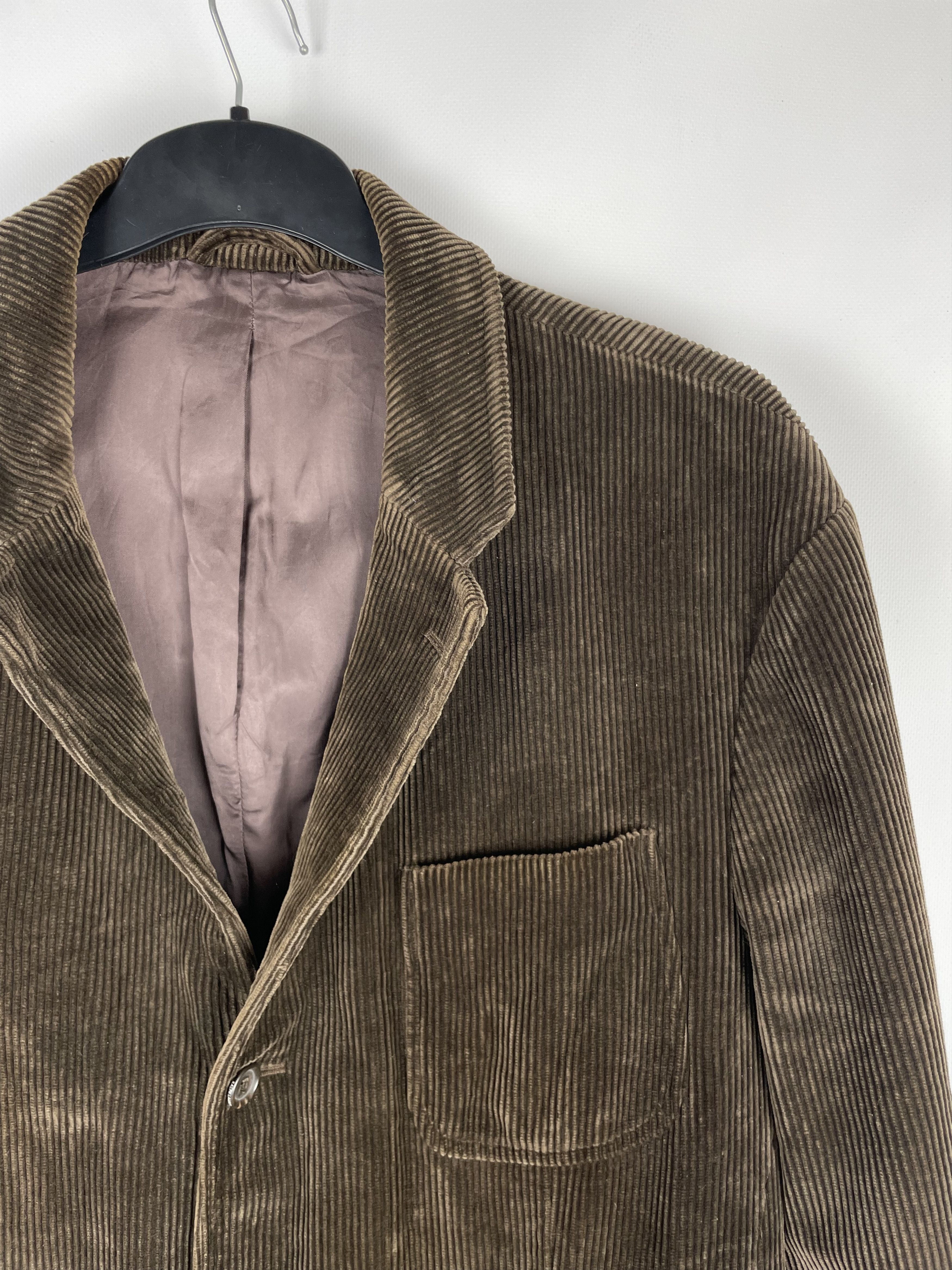 Polo Ralph Lauren Vintage POLO RALPH LAUREN Corduroy Blazer Size US XXL / EU 58 / 5 - 4 Thumbnail