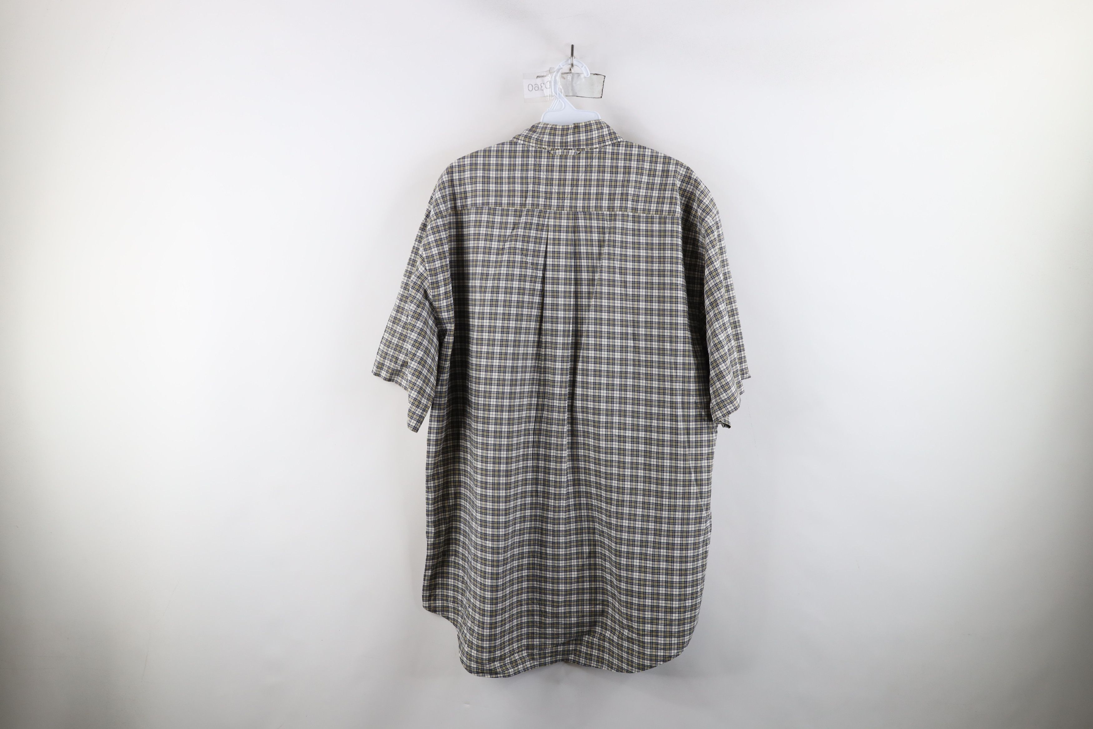 Tommy Hilfiger × Vintage Vintage 90s Tommy Hilfiger Short Sleeve Button Shirt Size US L / EU 52-54 / 3 - 11 Thumbnail