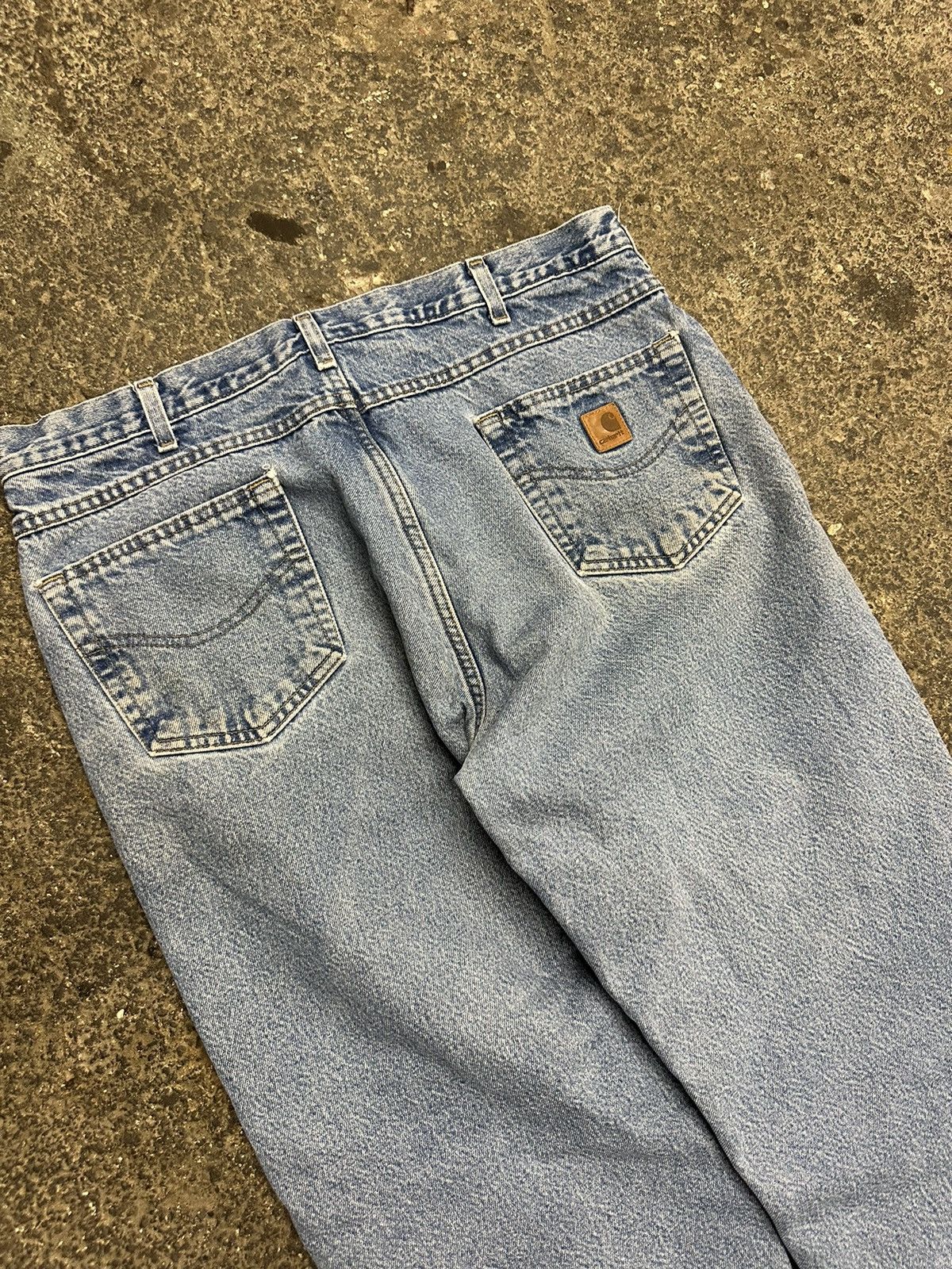 Carhartt × Vintage Carhartt Sherpa lined jeans Size US 38 / EU 54 - 2 Thumbnail