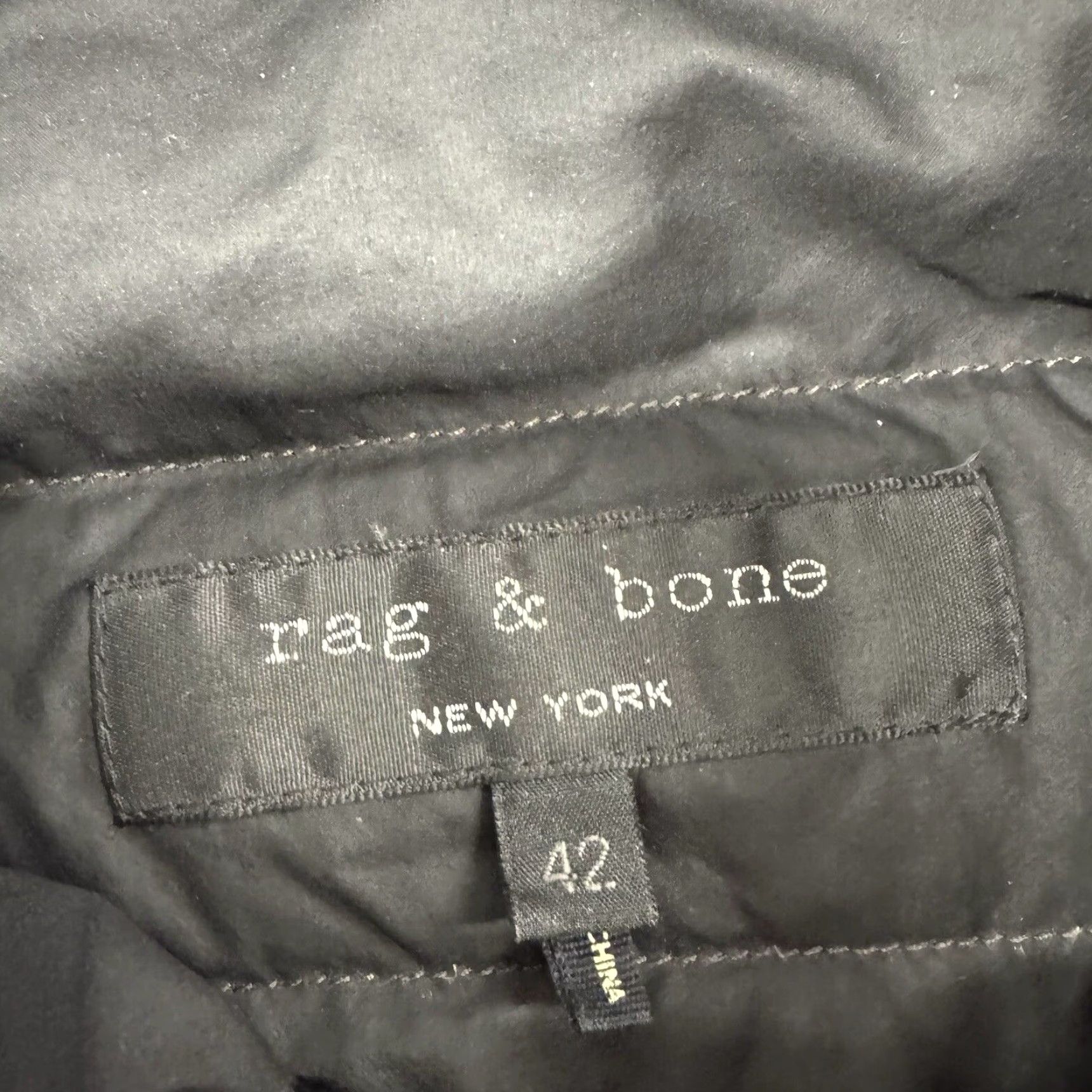 Rag & Bone Rag & Bone Mens Full Zip Puffer Down Jacket Black Sz 42 Size US XS / EU 42 / 0 - 3 Thumbnail