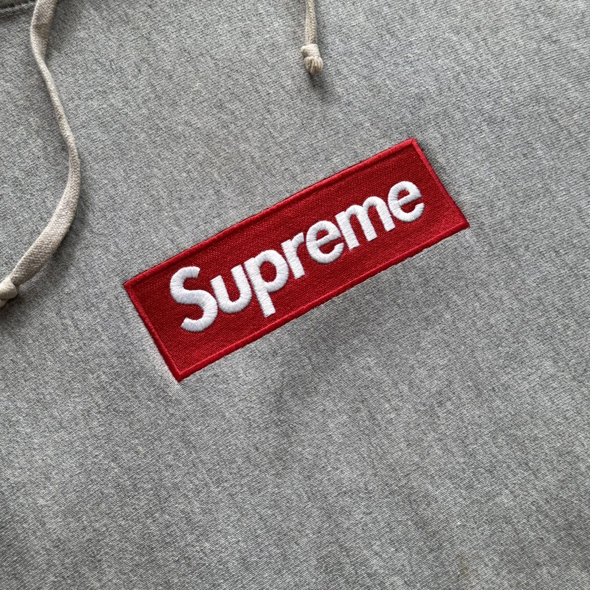 Supreme Supreme Box Logo Grey 2008/2009 Size US L / EU 52-54 / 3 - 3 Thumbnail