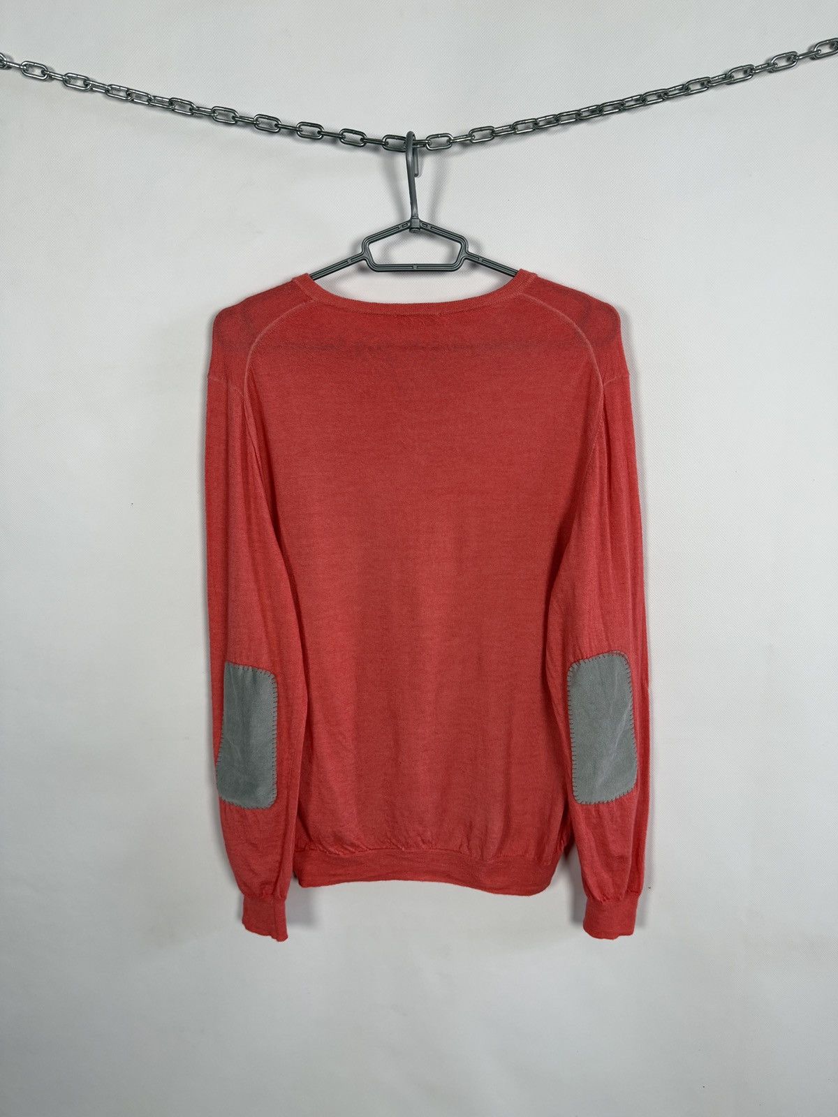 Zanieri Zanieri V-Neck Sweater Wool Cashemere Pullover Italy Sz M/50 Size US M / EU 48-50 / 2 - 10 Thumbnail