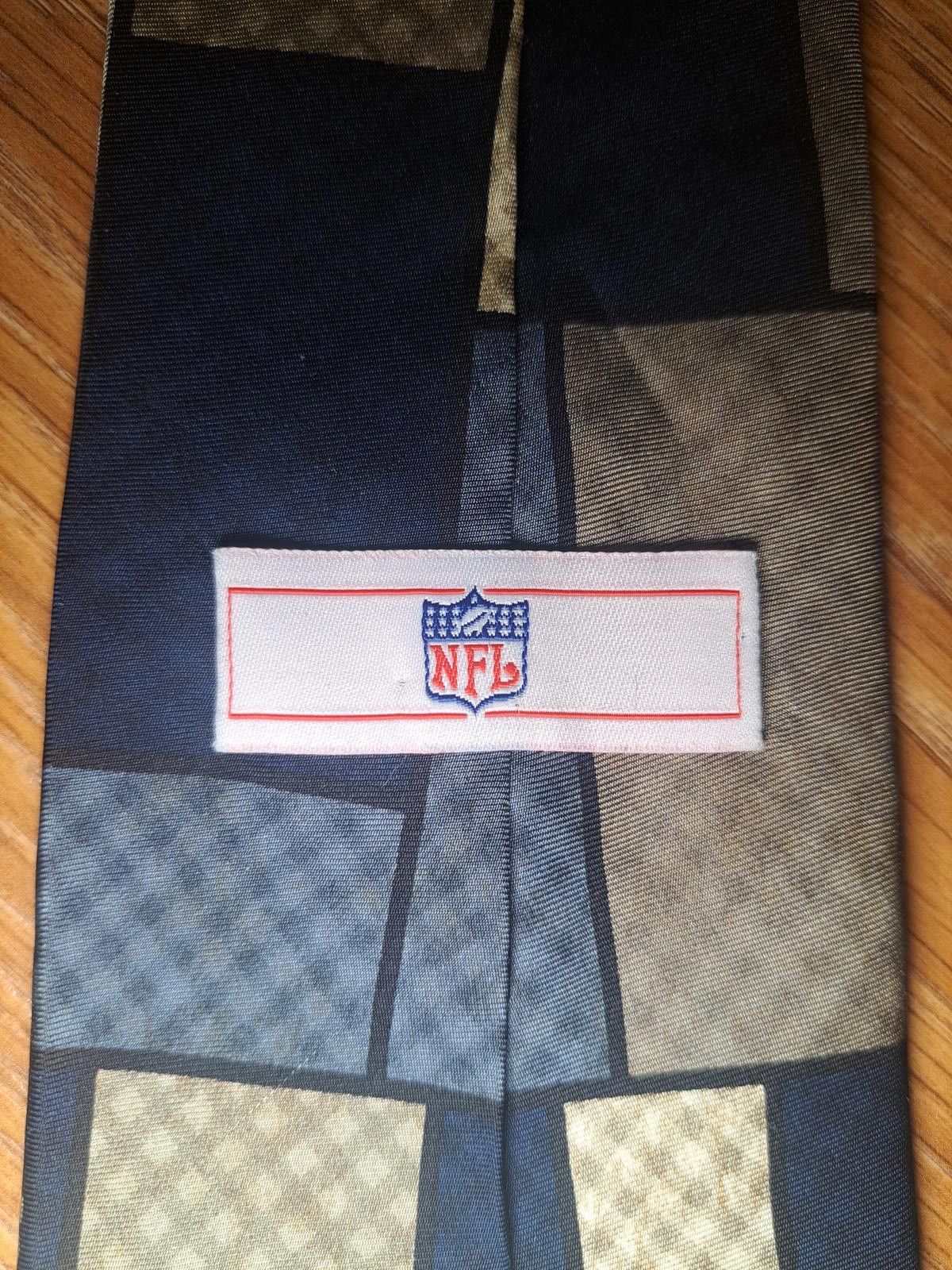 NFL Dallas Cowboys 100% Silk Tie Blue Multicolor Made in Korea Size ONE SIZE - 2 Thumbnail