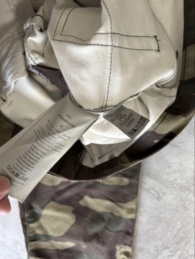 Dior Dior Homme W32 Camouflage Pants by Kris Van Assche Size US 32 / EU 48 - 5 Thumbnail