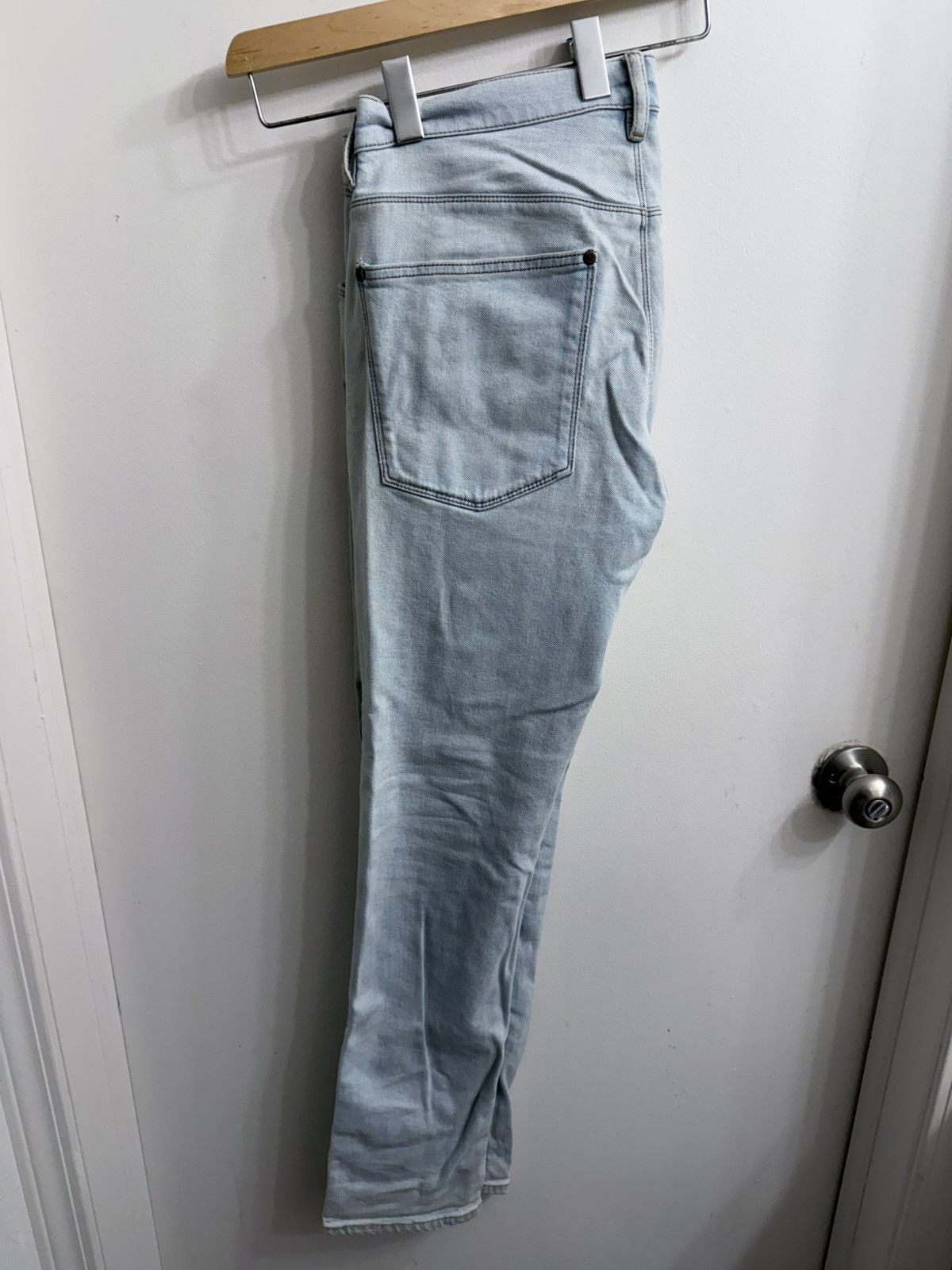 Acne Studios Acne Light Blue Blå Konst Denim Size US 33 - 3 Thumbnail