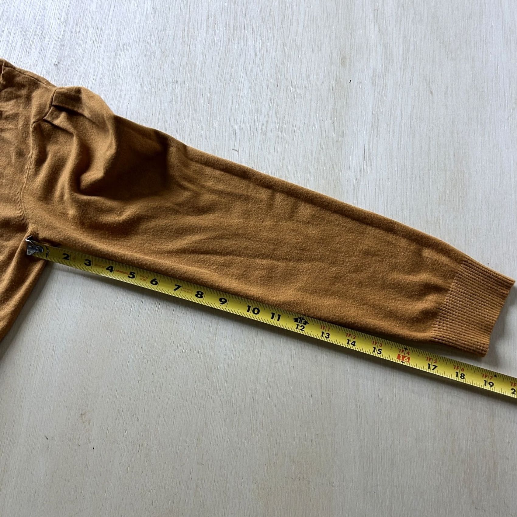 Vintage Vita Milano Sweater Womens XL Brown Crew Neck Tight-Knit Lightweight Pullover Size XL / US 12-14 / IT 48-50 - 6 Thumbnail