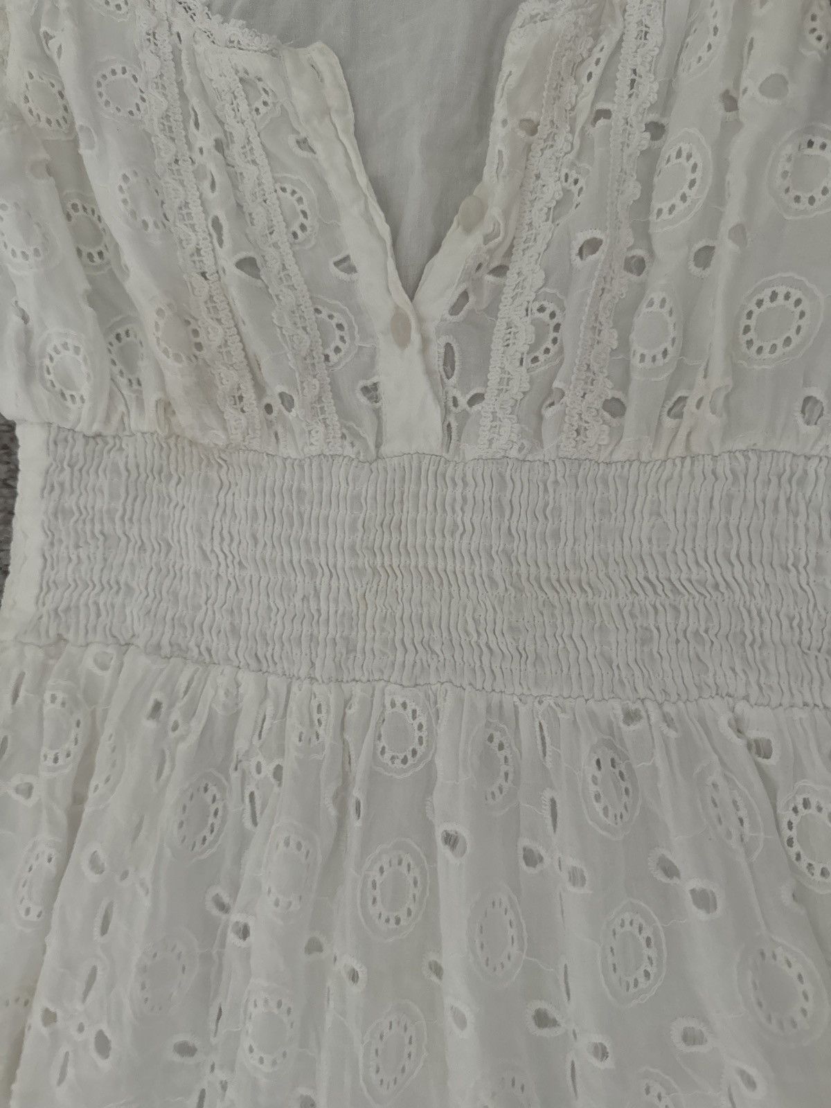 Other White summer dress Size S / US 4 / IT 40 - 1 Thumbnail