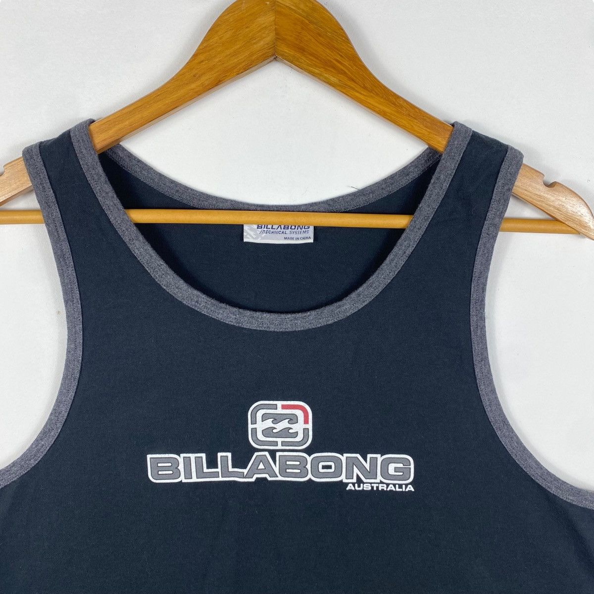 Billabong Vintage 00's BILLABONG AUSTRALIA Mechnical Systems Tank Tops Size US M / EU 48-50 / 2 - 2 Thumbnail
