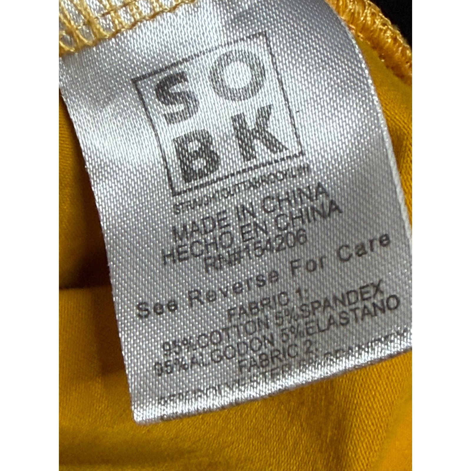 Other SOBK Men's Yellow & Black 1/4 Zip Pullover size XL Size US XL / EU 56 / 4 - 5 Thumbnail
