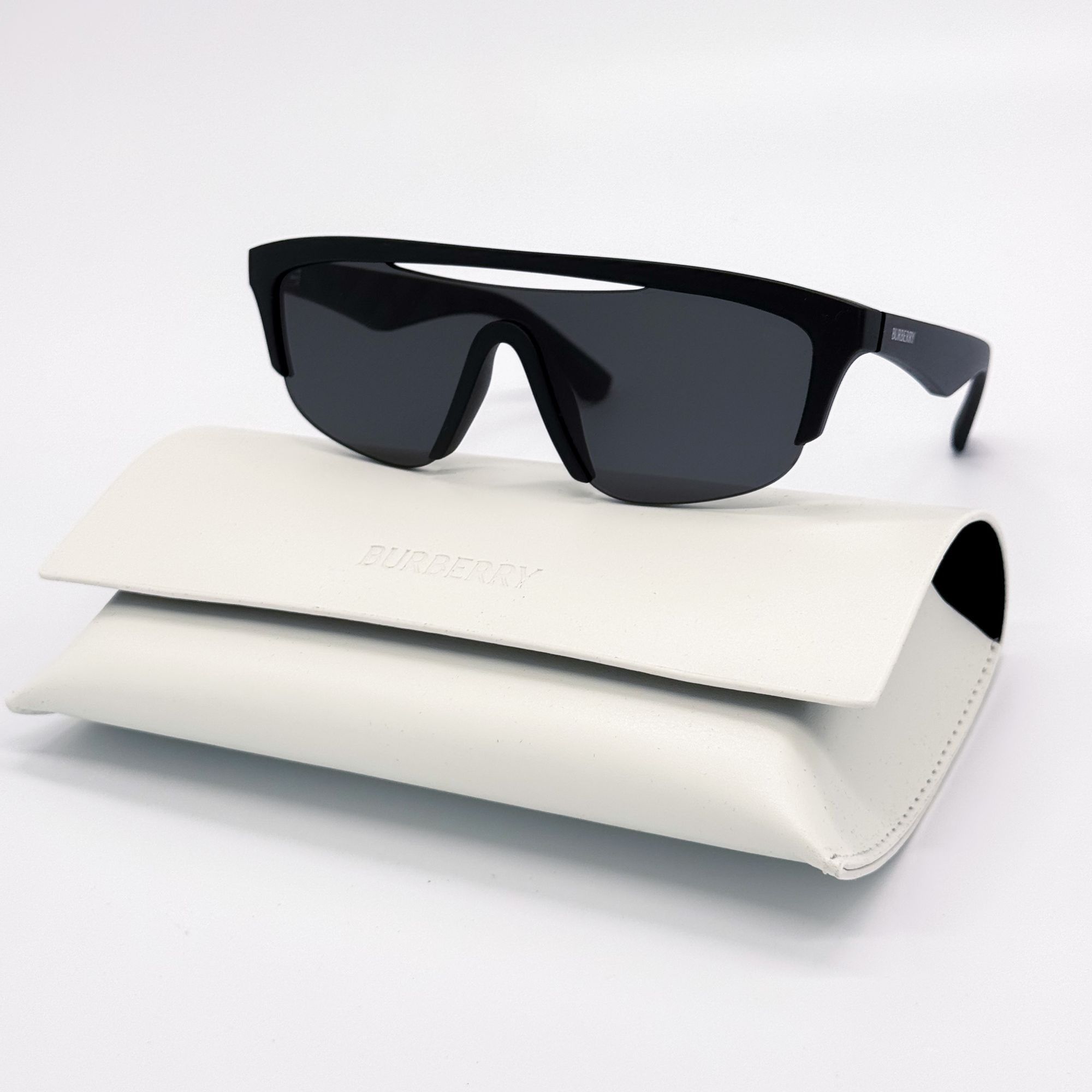 Burberry NEW BURBERRY SUNGLASSES BE4460U 3464/87 UNISEX SHIELD EYEWEA Size ONE SIZE - 1 Thumbnail
