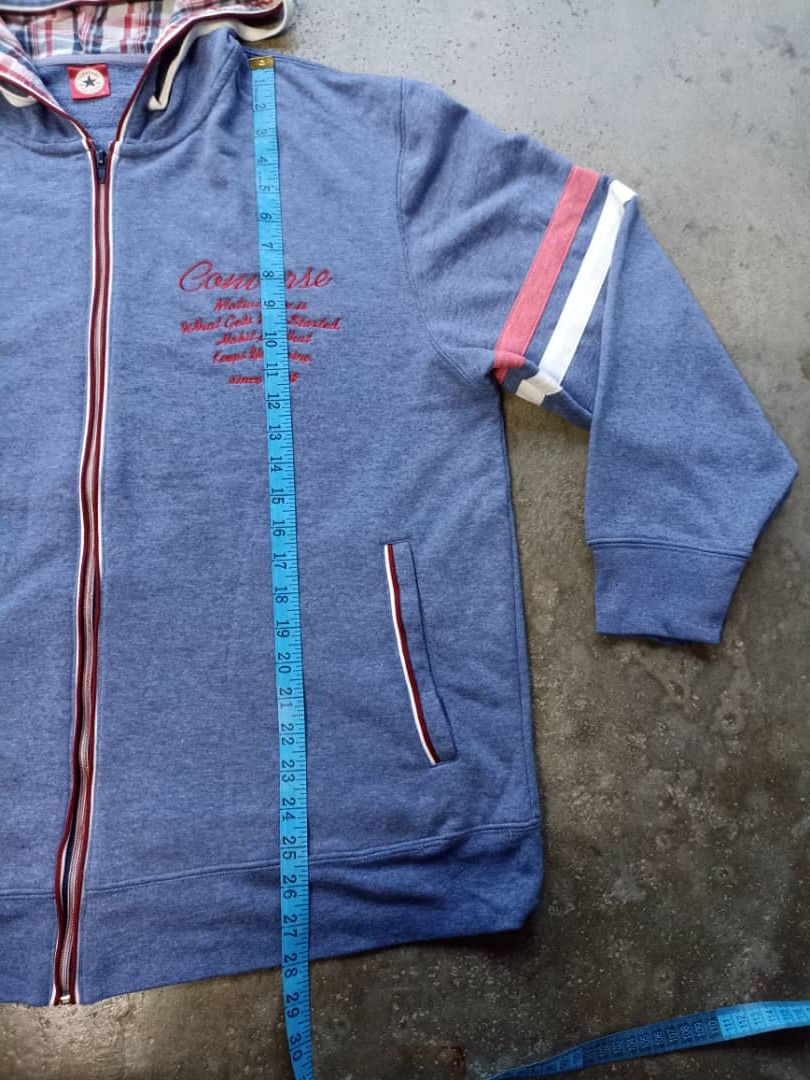 Converse Converse zipper Hoodie Size US L / EU 52-54 / 3 - 13 Thumbnail