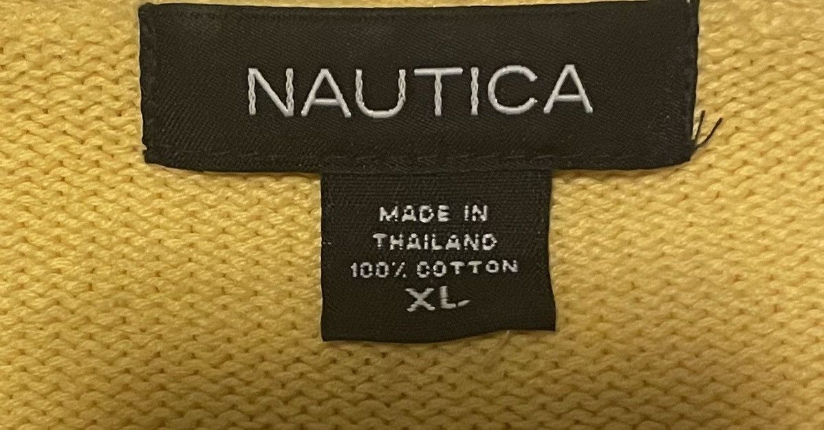 Nautica Nautica Yellow Sweater Size US L / EU 52-54 / 3 - 3 Thumbnail